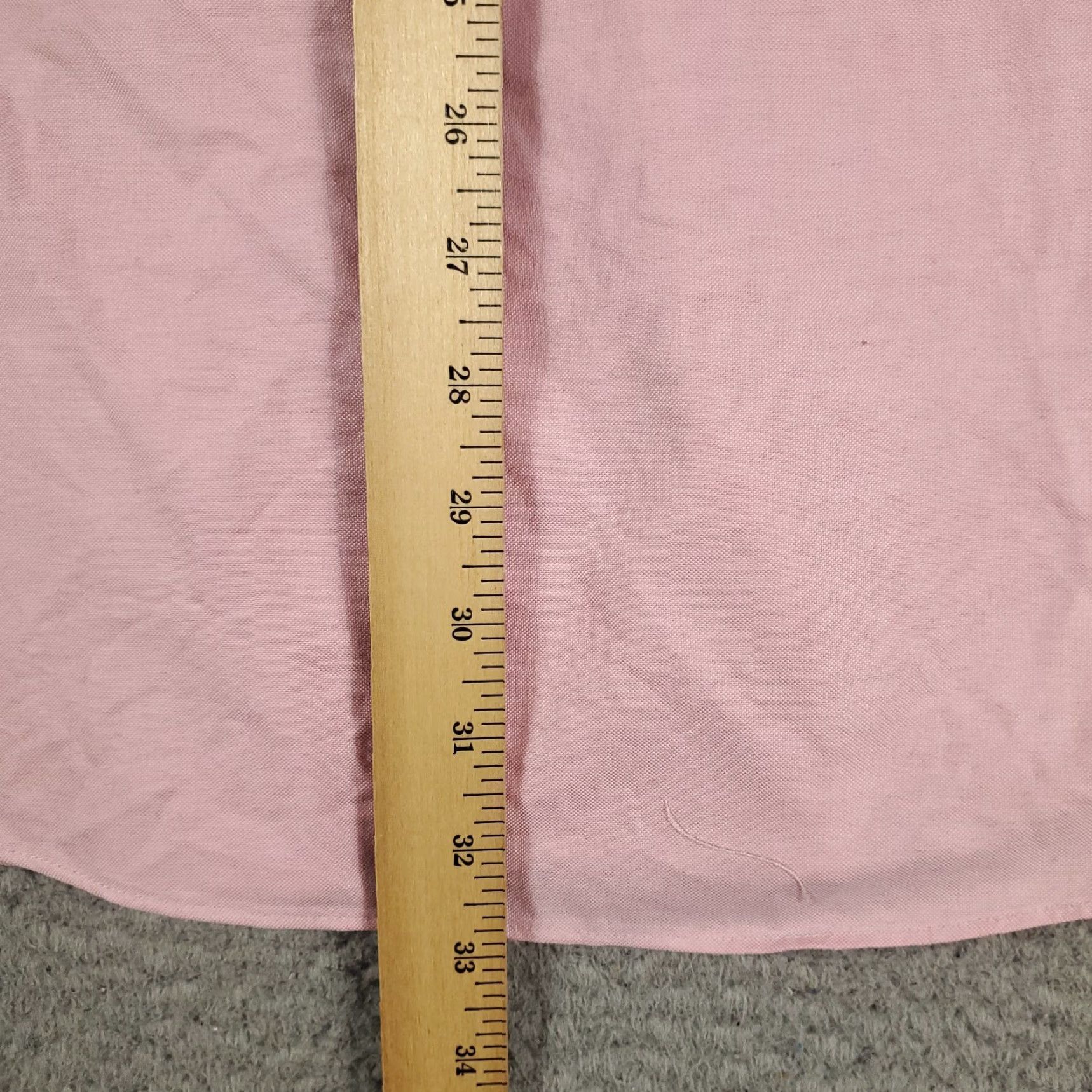 Brooks Brothers Brooks Brothers Dress Shirt Mens Size 17 Pink Long Sleeve Button Up Classic Size 46R - 4 Thumbnail