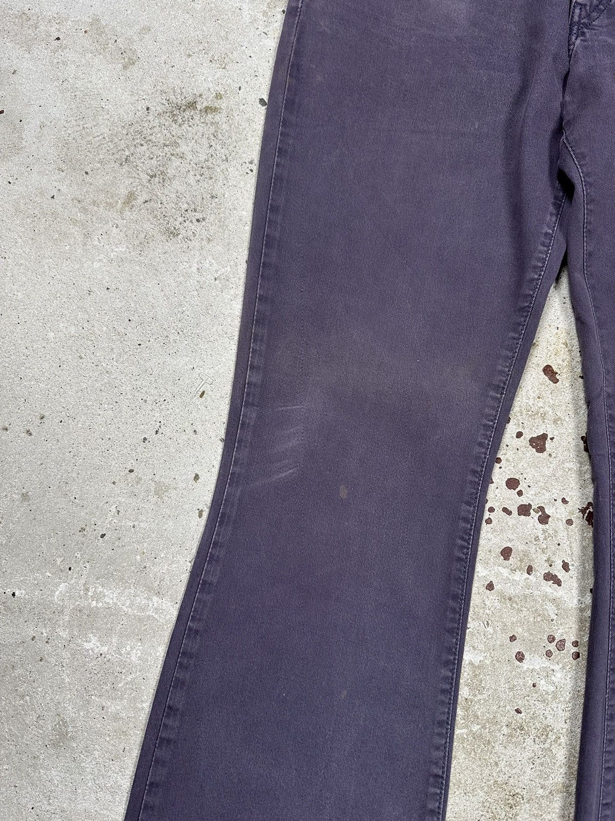 Levi's × Vintage Vintage 2000 Levi’s 525 Bootcut Flared Purple Wide Legs Pant Size US 32 / EU 48 - 6 Thumbnail