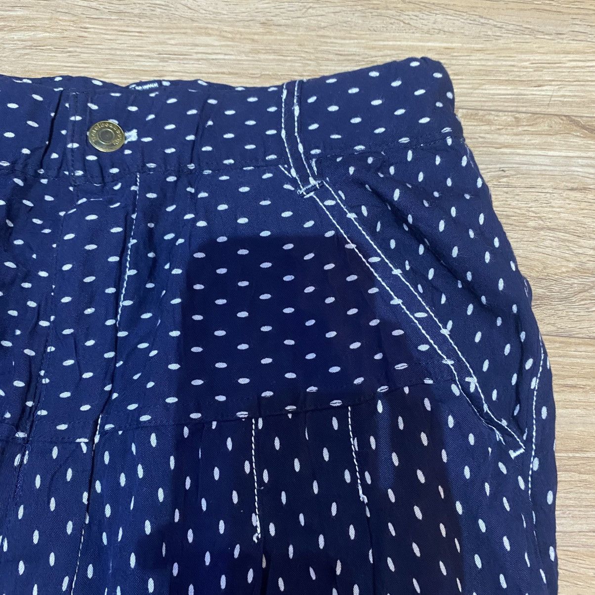 Issey Miyake 2000s Mercibeaucoup By Issey Miyake Polkadot Pants Size 26" / US 2 / IT 38 - 4 Thumbnail