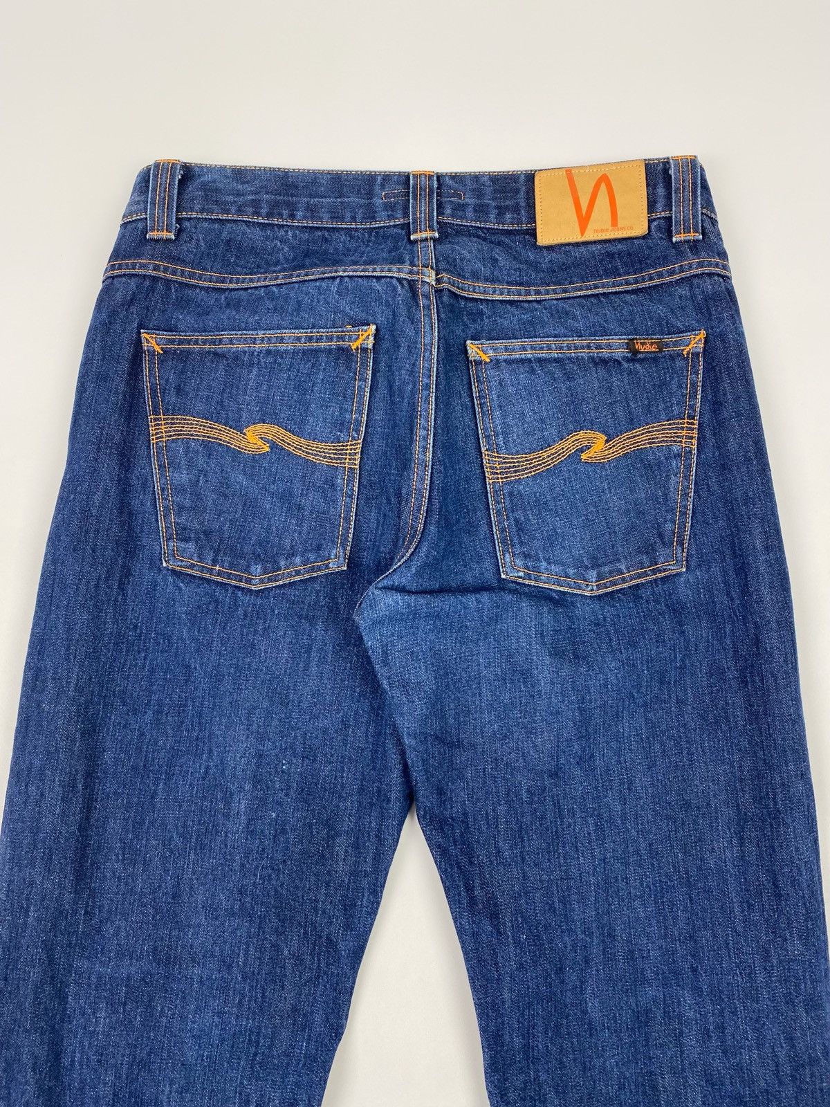 Nudie Jeans Nudie Jeans Straight Sven Redline Dry Selvedge Denim Pants Size US 33 - 12 Thumbnail
