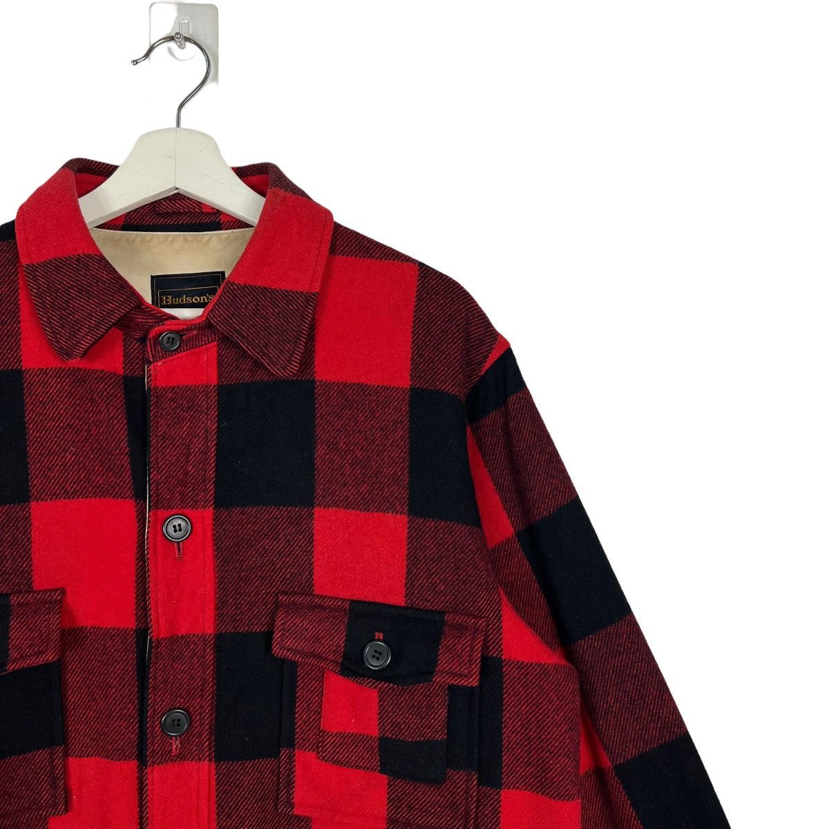 Toyo Enterprises 🔥 VINTAGE HUDSONS PLAID HUNTING WOOL MACKINAW Size US L / EU 52-54 / 3 - 8 Thumbnail