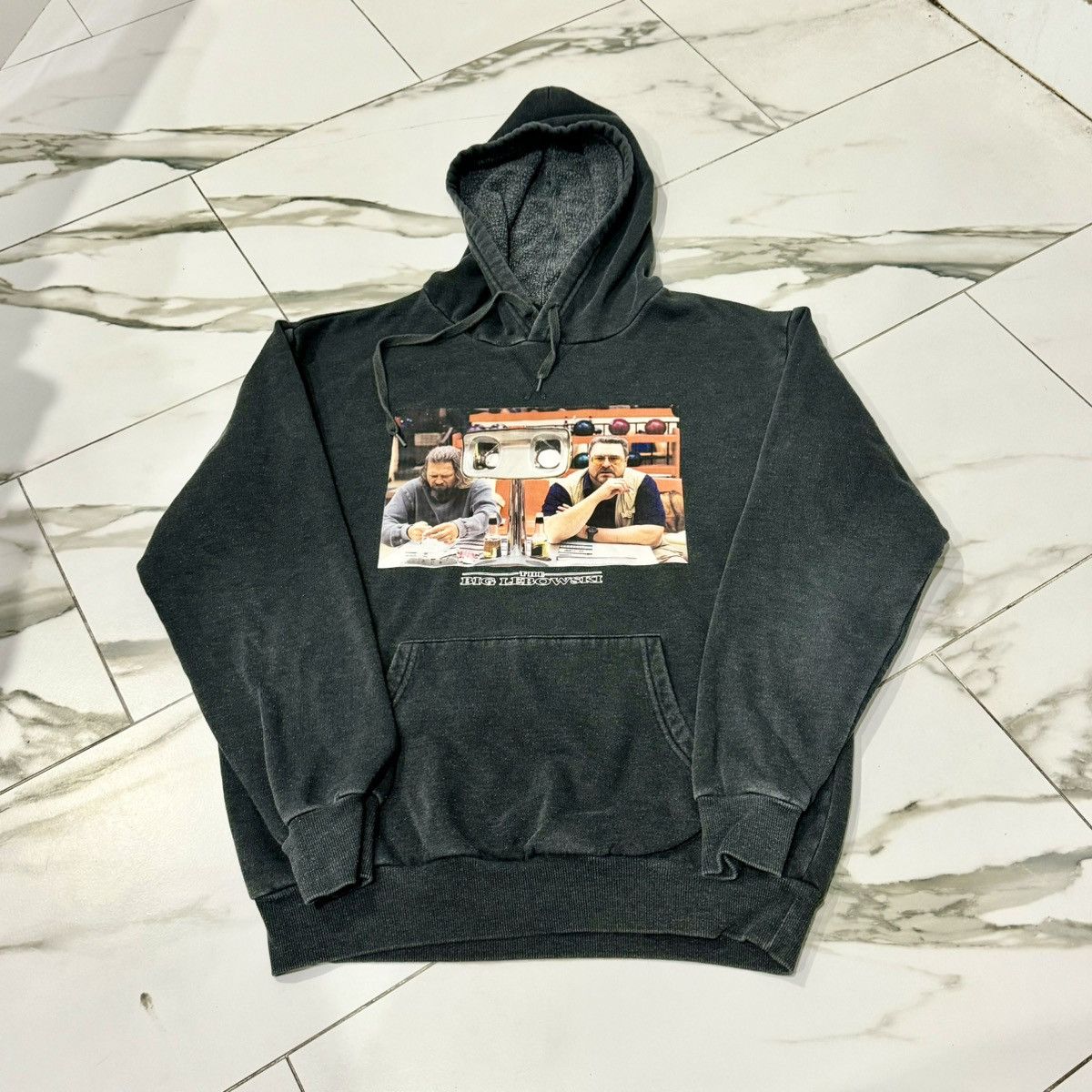 Designer DUUMBGOOD BIG LEBOWSKI HOODIE! Size US L / EU 52-54 / 3 - 1 Thumbnail