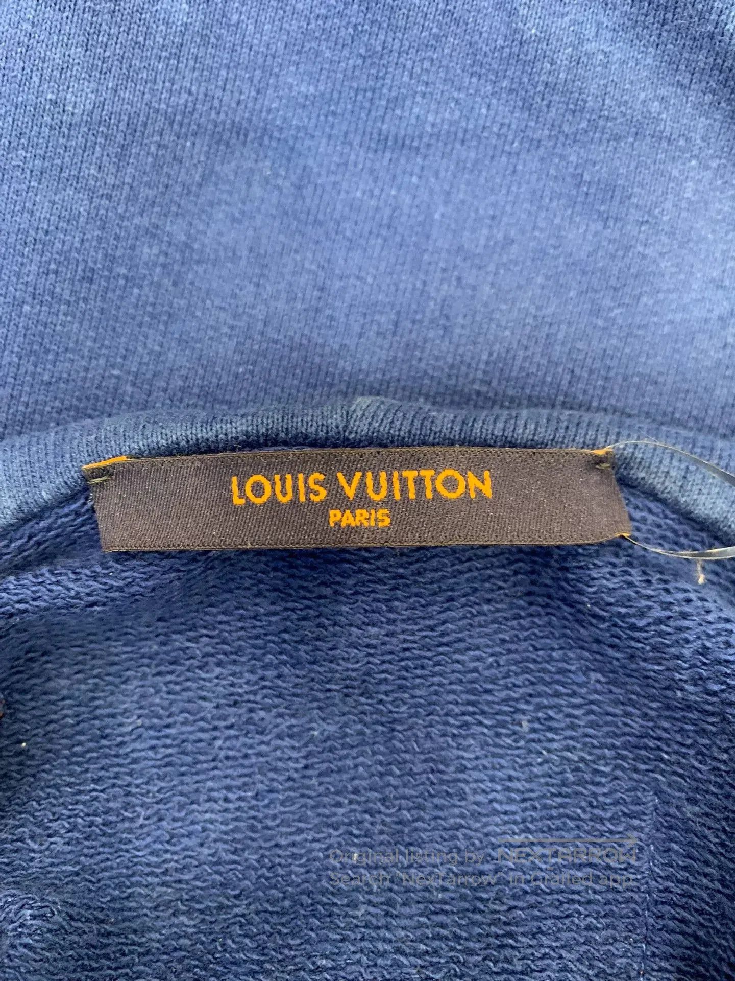 Louis Vuitton Louis Vuitton Blue Logo Embroidered Tie. Size US M / EU 48-50 / 2 - 5 Thumbnail