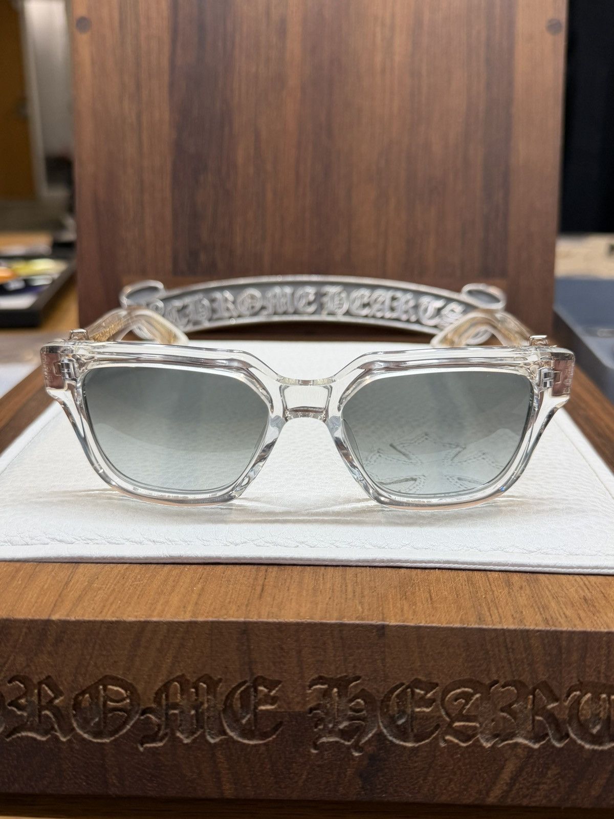Chrome Hearts Chrome Hearts Vagillionaire II Glasses Size ONE SIZE - 5 Thumbnail
