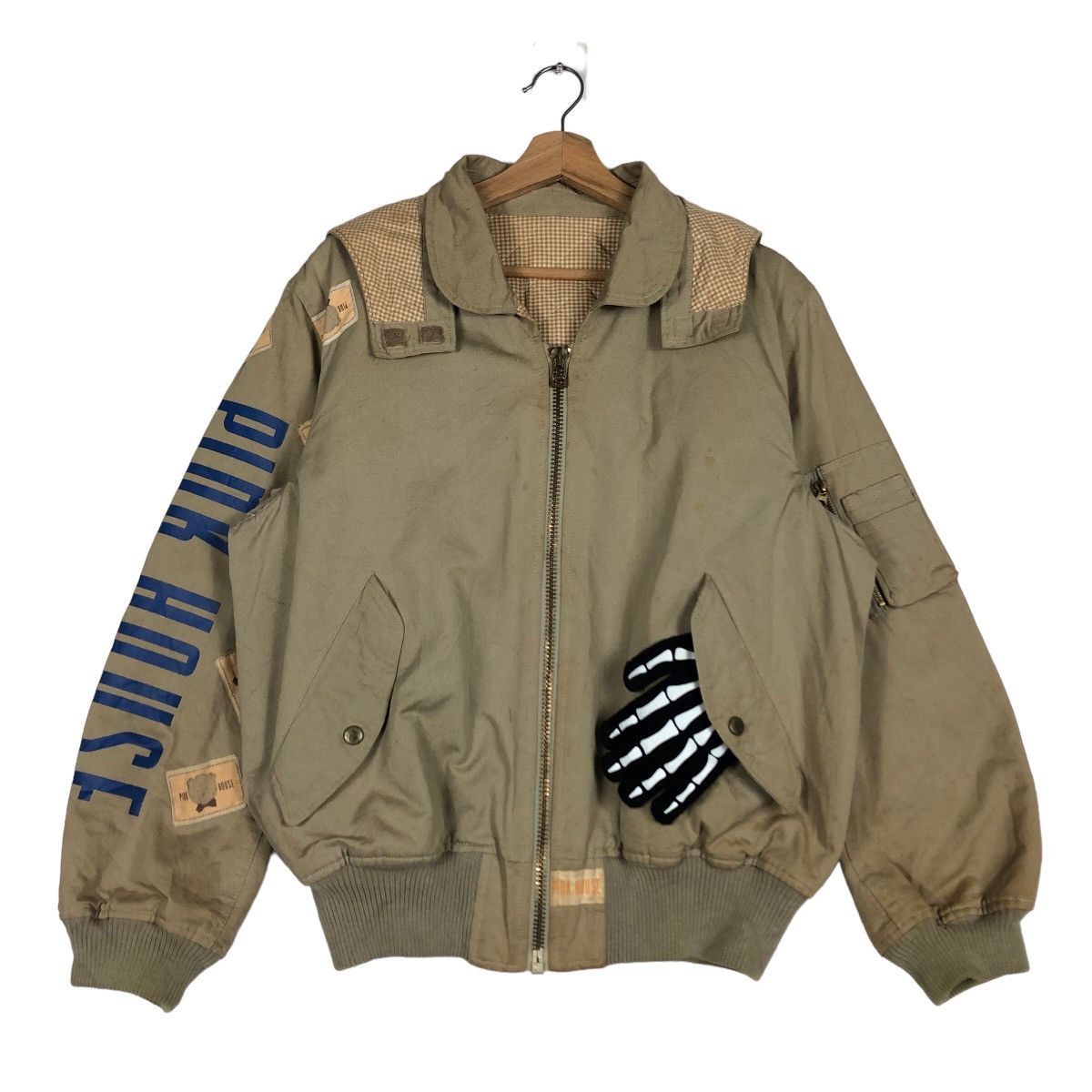 Japanese Brand 🔥90’s Riot Bomber Jacket Pink House Hysteric Glamour Japan Size US M / EU 48-50 / 2 - 3 Thumbnail