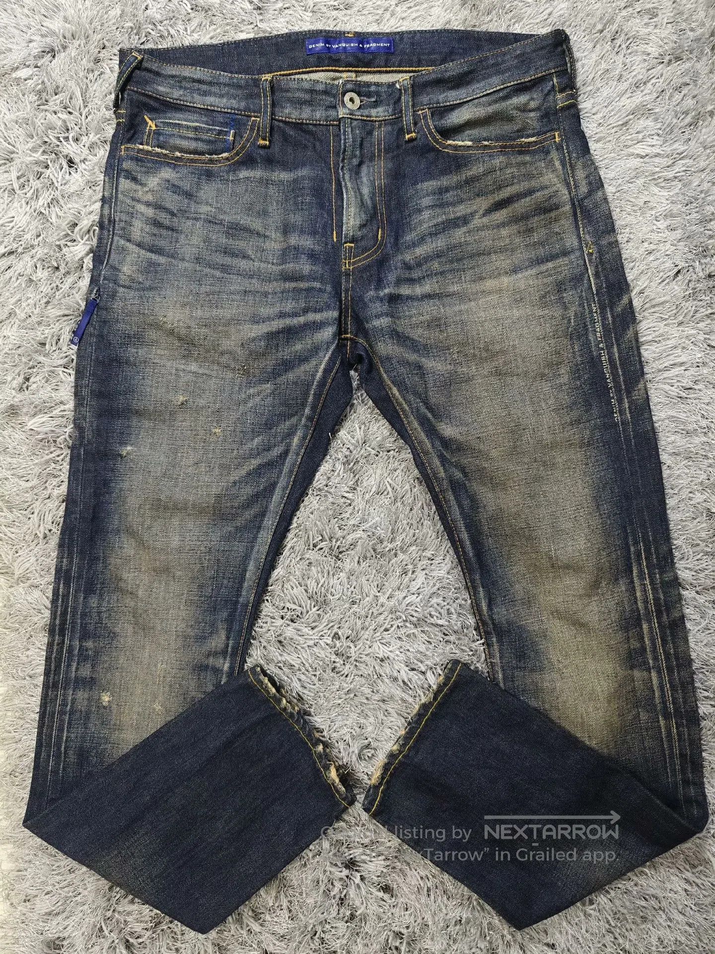 Visvim CLOT x Vanquish x Fragment RGB Denim Jeans. Size US 30 / EU 46 - 1 Thumbnail