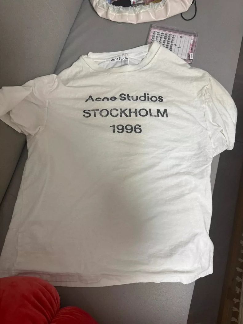 Acne Studios acne studios White T-shirt 2504-Nextarrow Size US M / EU 48-50 / 2 - 1 Thumbnail