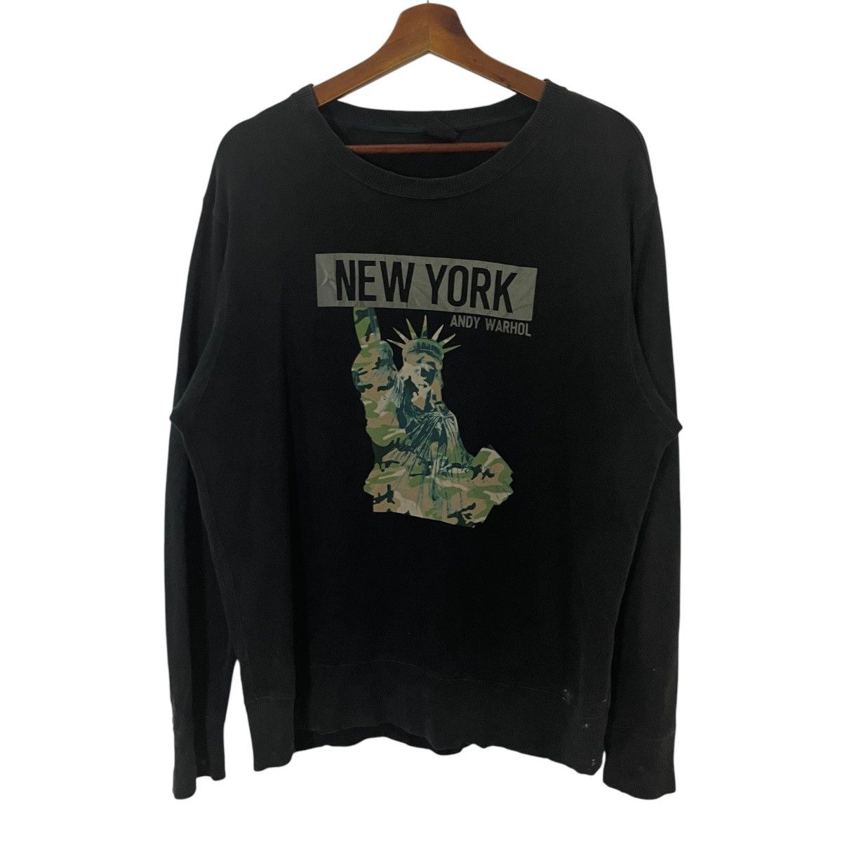 Andy Warhol × Japanese Brand Vintage Y2k Andy Warhol Sweatshirt Size US M / EU 48-50 / 2 - 1 Thumbnail