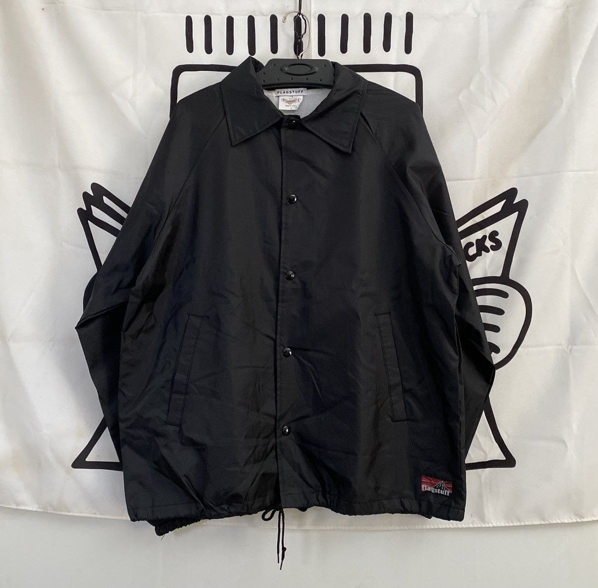 Flagstuff Rare Flagstuff Issey Miyake Logo Tribute Coach Jacket Size US L / EU 52-54 / 3 - 3 Thumbnail