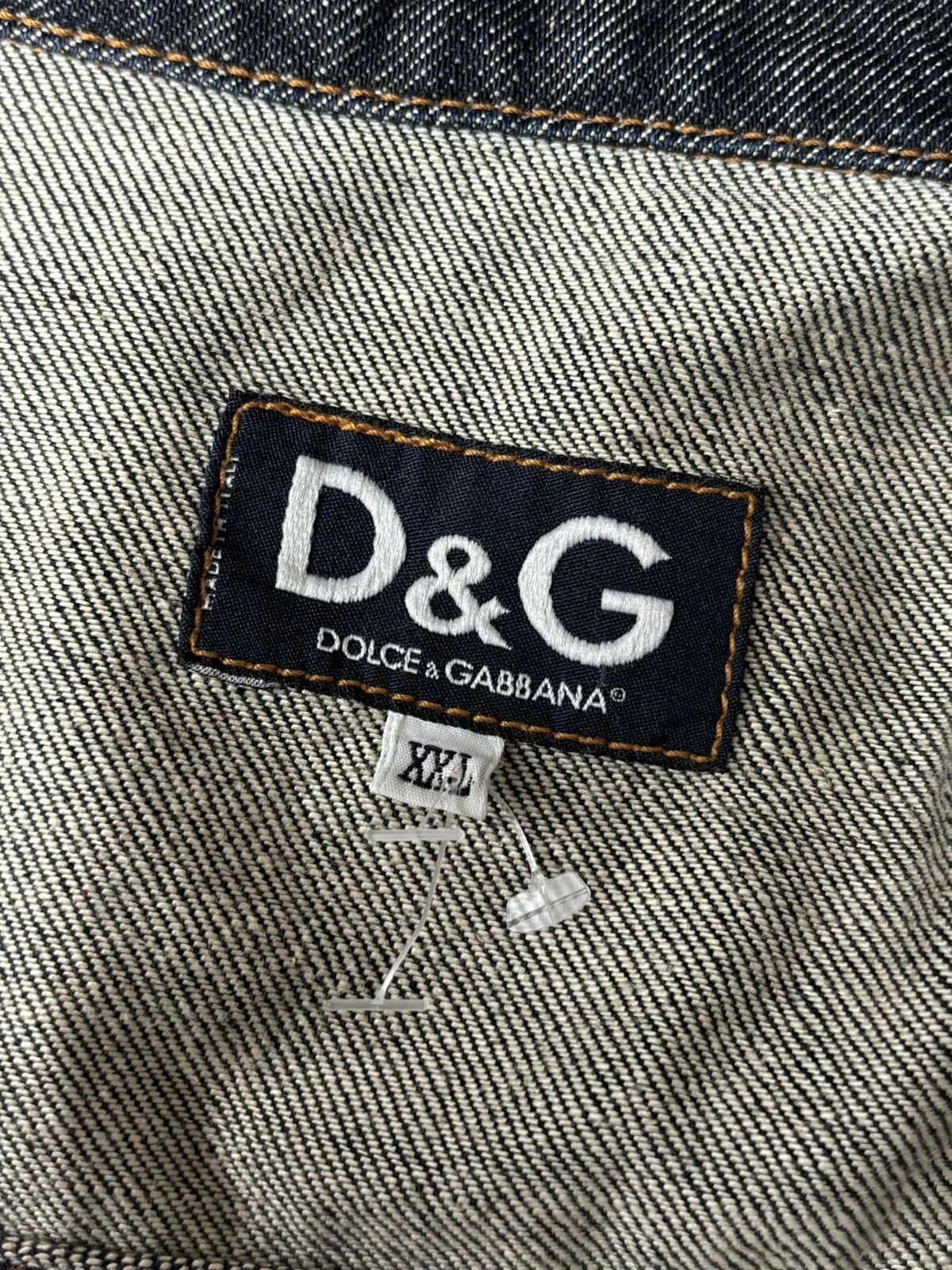 Dolce & Gabbana Dolce & Gabbana Vintage Denim Jacket fits L Size US L / EU 52-54 / 3 - 5 Thumbnail