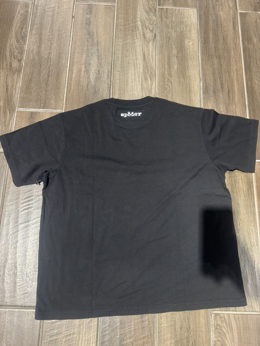 Sp5der SP5DER DIFFUSED COLLEGIATE TEE BLACK Size US L / EU 52-54 / 3 - 2 Thumbnail
