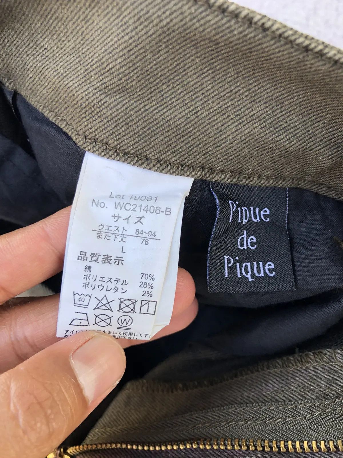 Other Cargo Olive Pipue de pique Multipocket Rare Pattern Size US 33 - 8 Thumbnail