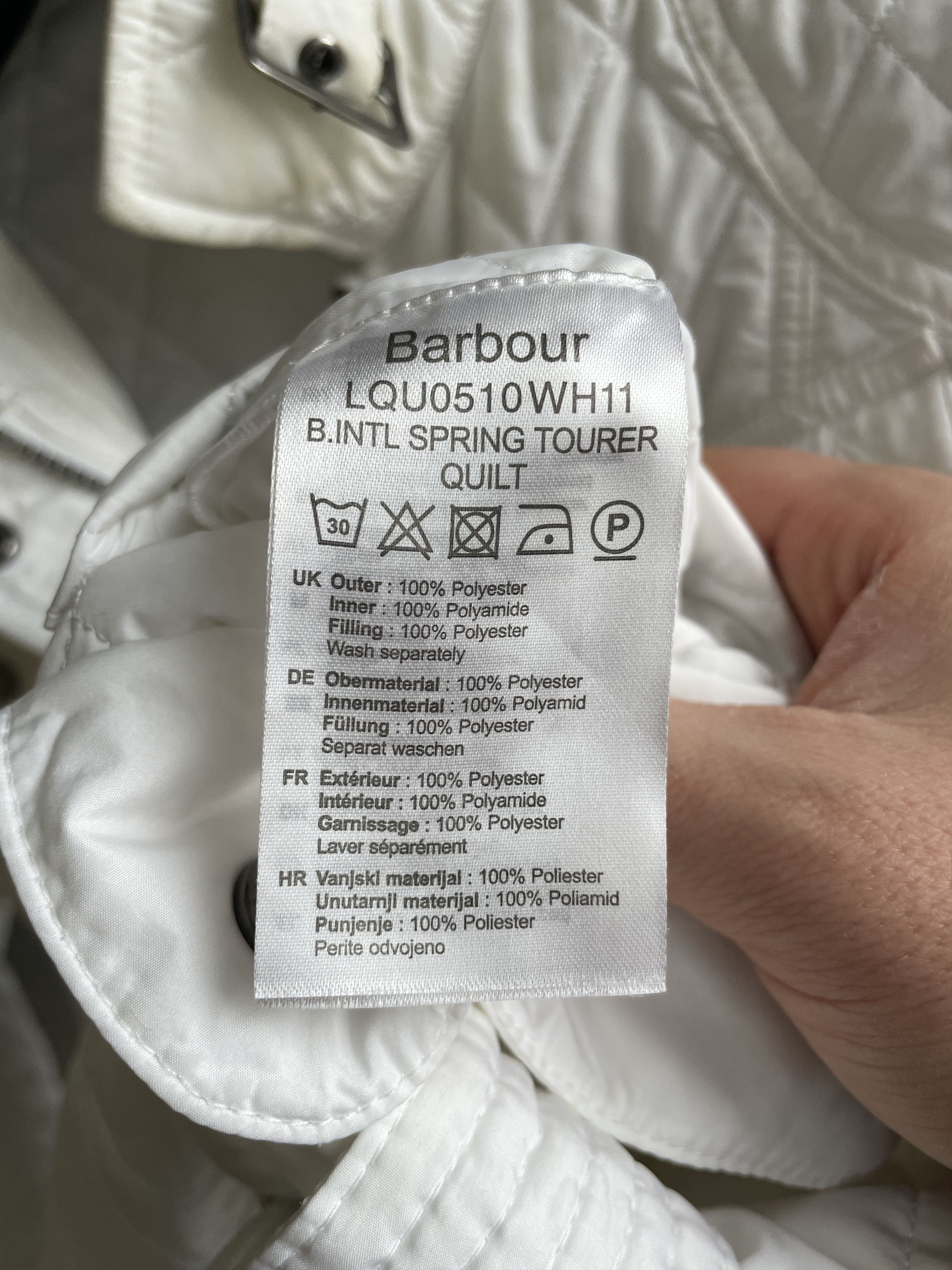 Barbour Barbour International Womens Spring Tourer Quilted Jacket Size M / US 6-8 / IT 42-44 - 8 Thumbnail