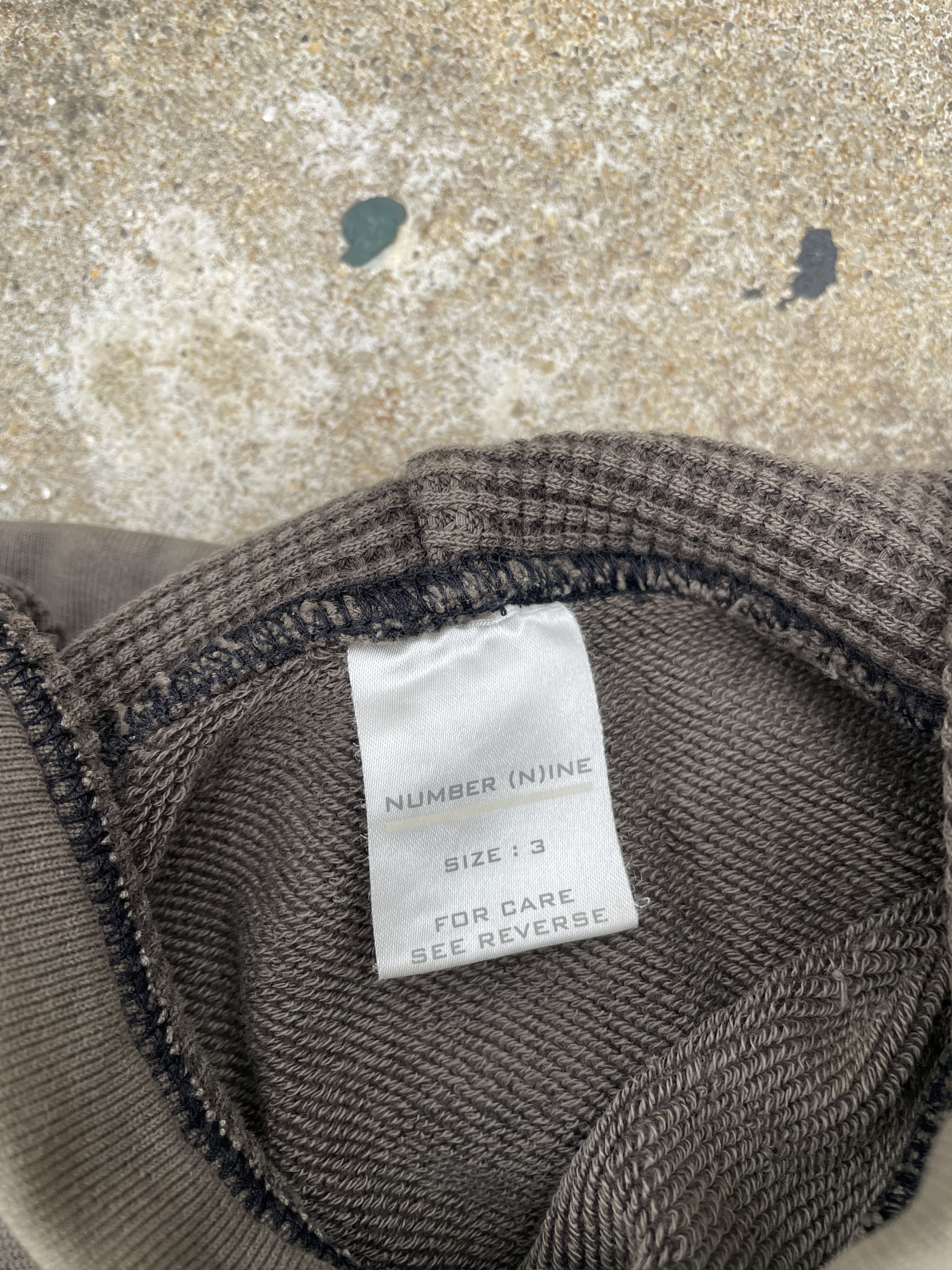 Number (N)ine SS01 “Time Migration” School of Visual Comedy Hoodie Size US L / EU 52-54 / 3 - 8 Thumbnail