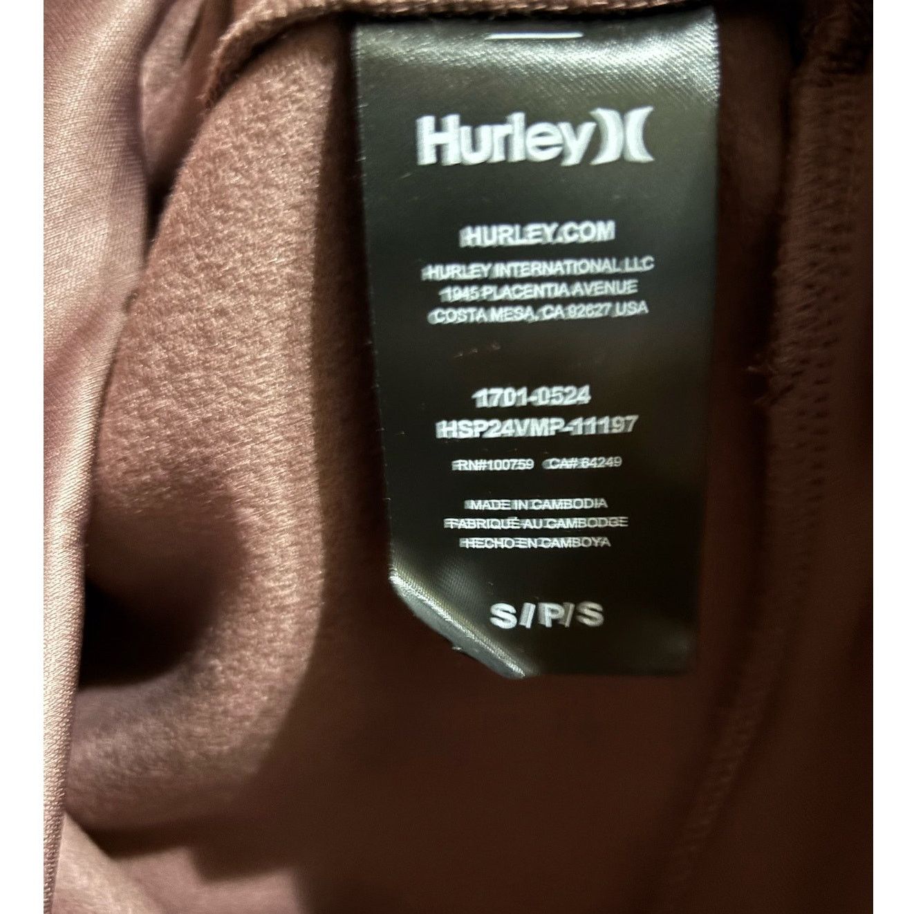 Other Hurley Exist Slash Logo Pullover Hoodie Rose Taupe Small Size US S / EU 44-46 / 1 - 2 Thumbnail