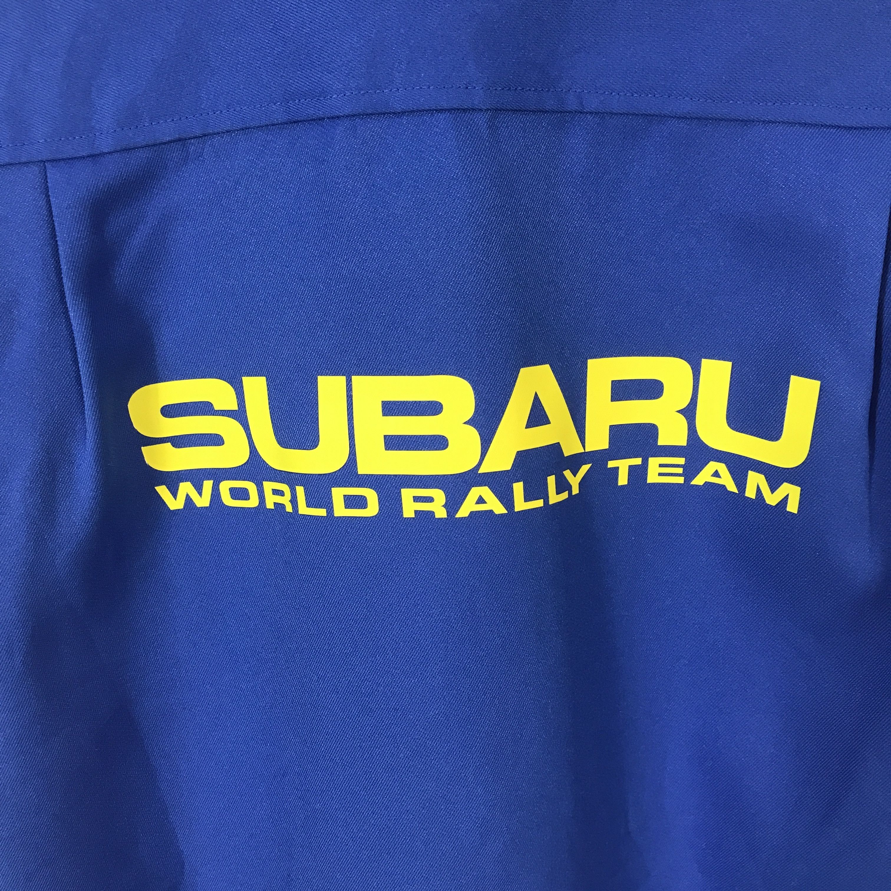 Japanese Brand Vtg subaru racing button up woking custom jacket Size US M / EU 48-50 / 2 - 5 Thumbnail