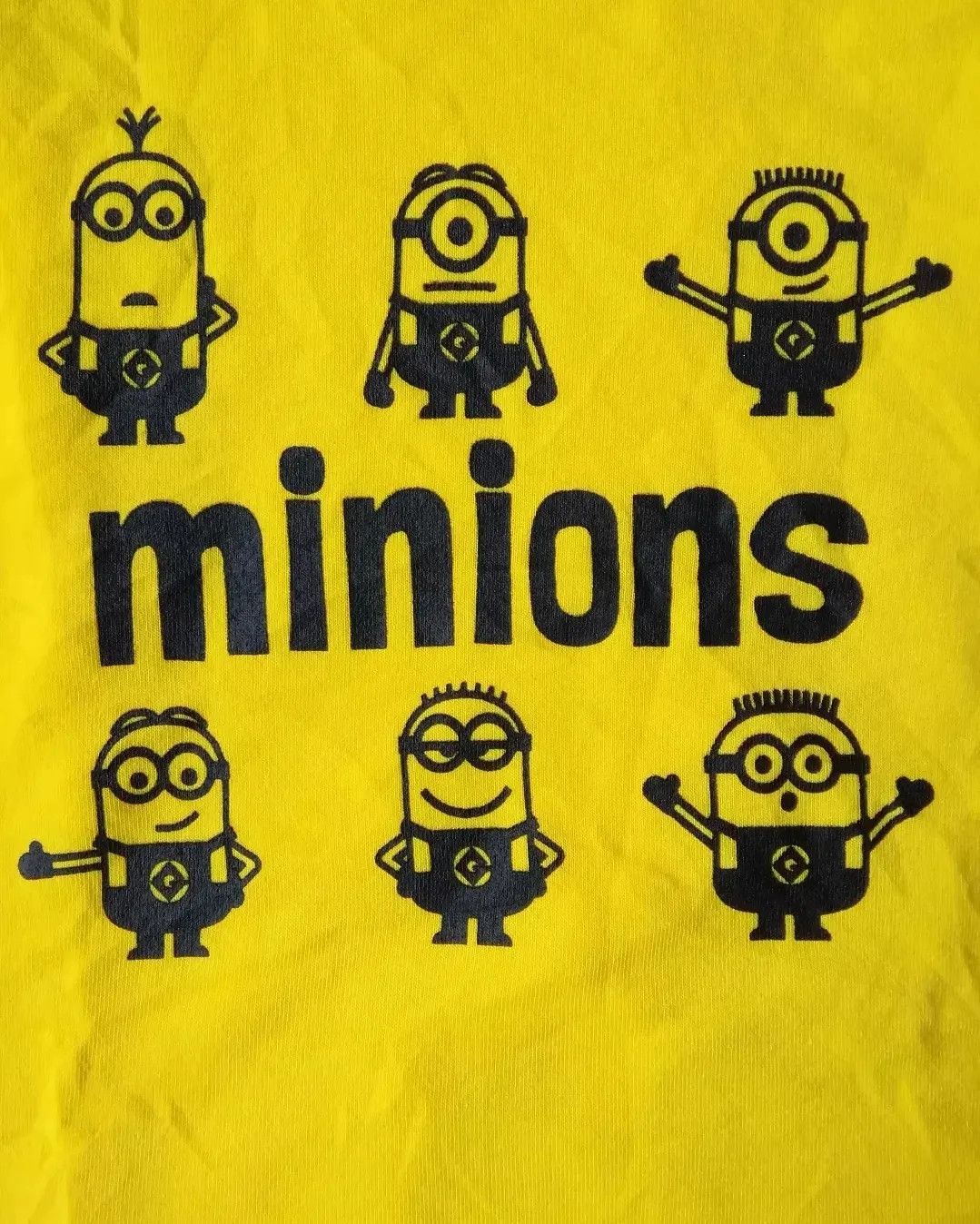 Cartoon Network Despicable Me Minions Art Yellow Cartoon Crewneck Size L / US 10 / IT 46 - 2 Thumbnail