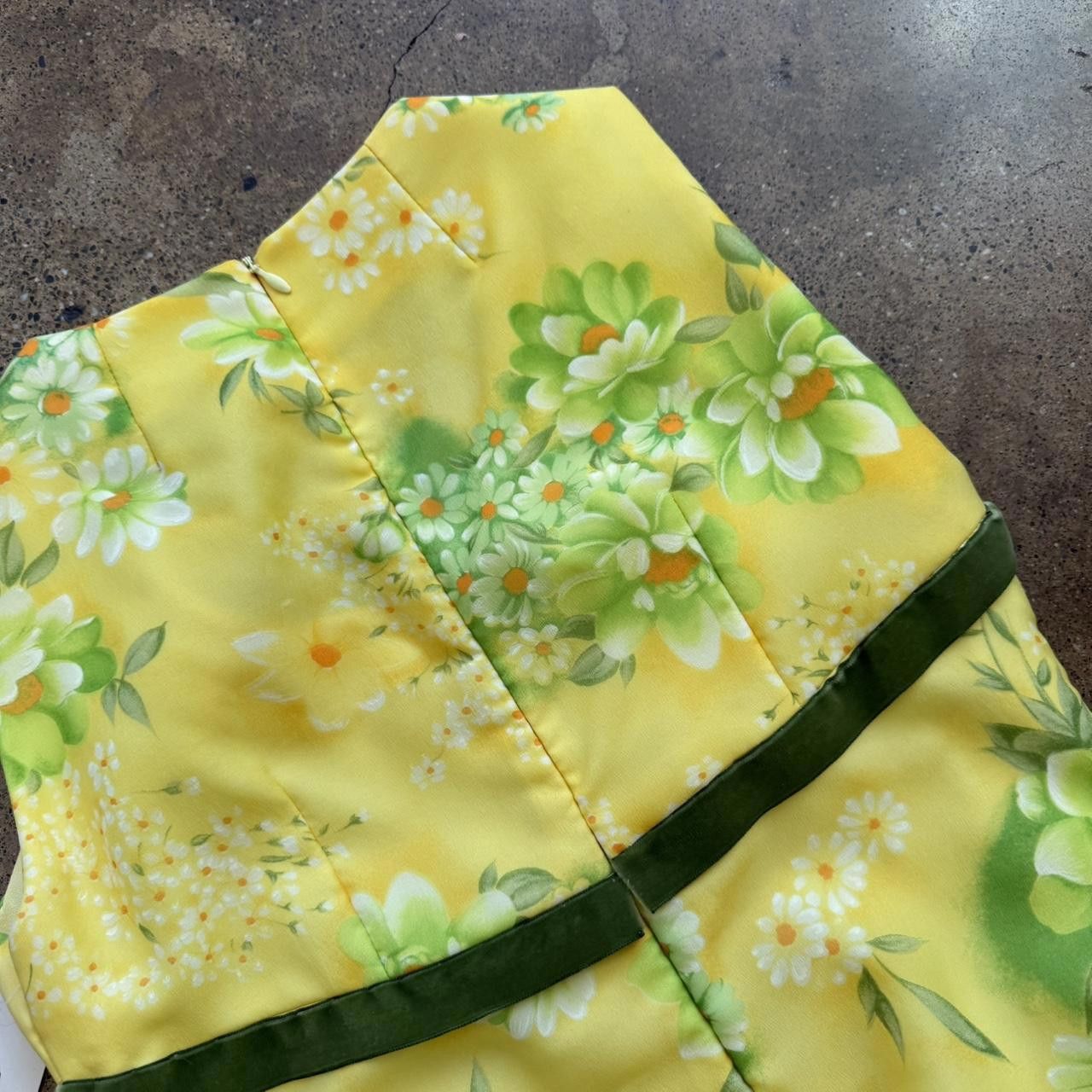 Designer Women's Yellow and Green Dress Size XS / US 0-2 / IT 36-38 - 6 Thumbnail