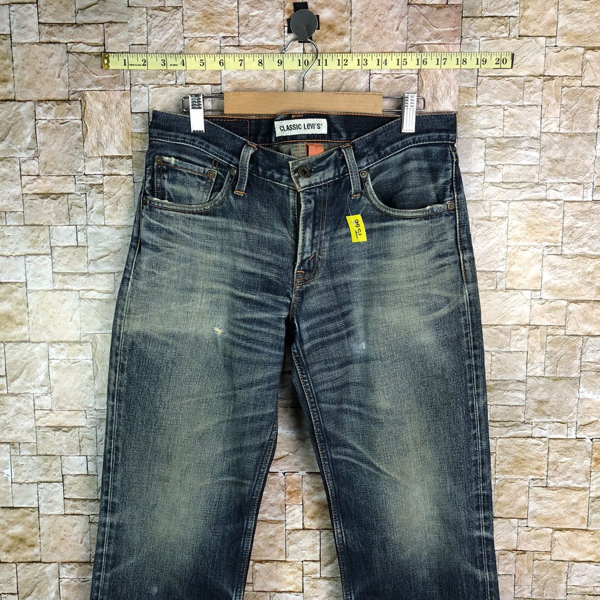 Levi's 502 Classic Levis Blue Jeans denim Pants #7568 Size US 31 - 2 Thumbnail