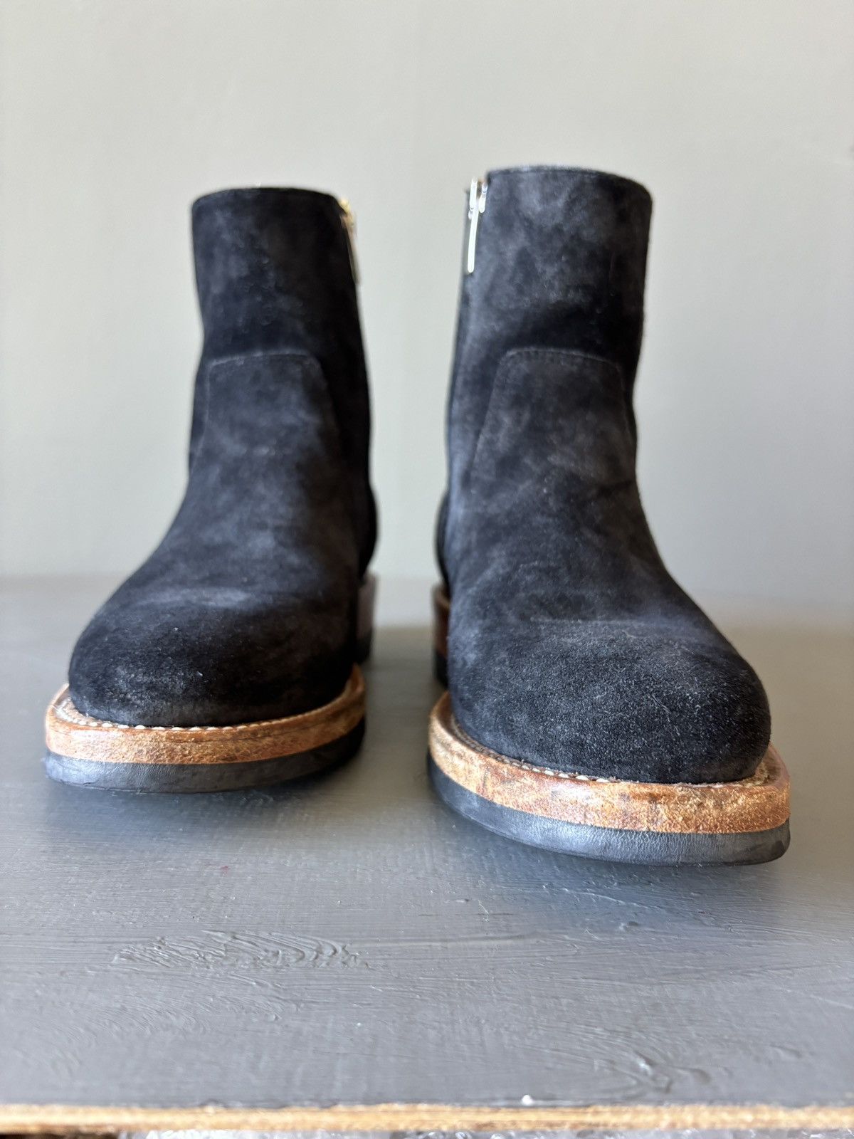 Viberg Viberg Side Zip Boot Mens Black (UK 7/US 8) Size US 8 / EU 41 - 13 Thumbnail