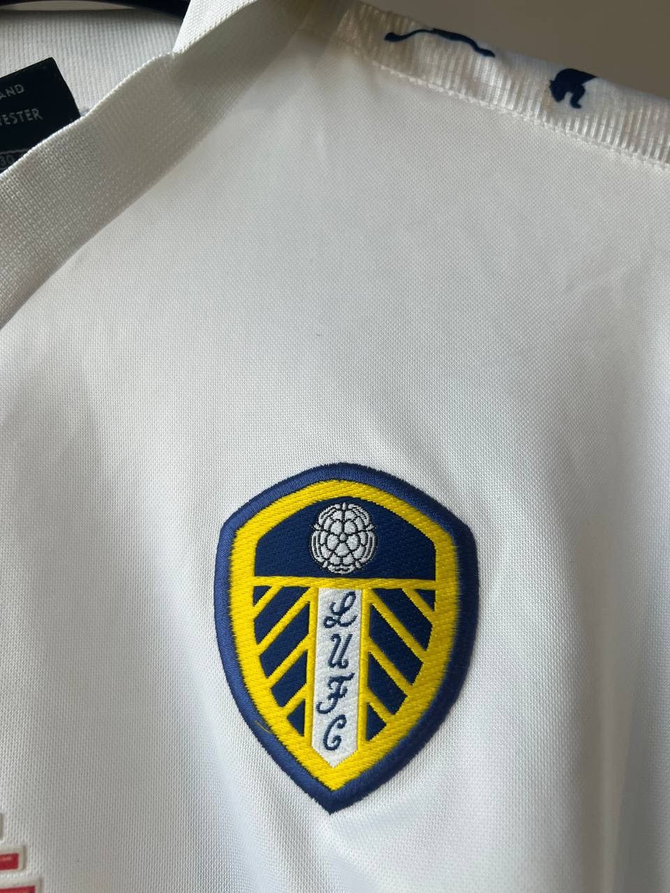 Puma 1998/2000 LEEDS UNITED HOME SOCCER JERSEY FOOTBALL SHIRT 32 Size US XS / EU 42 / 0 - 13 Thumbnail