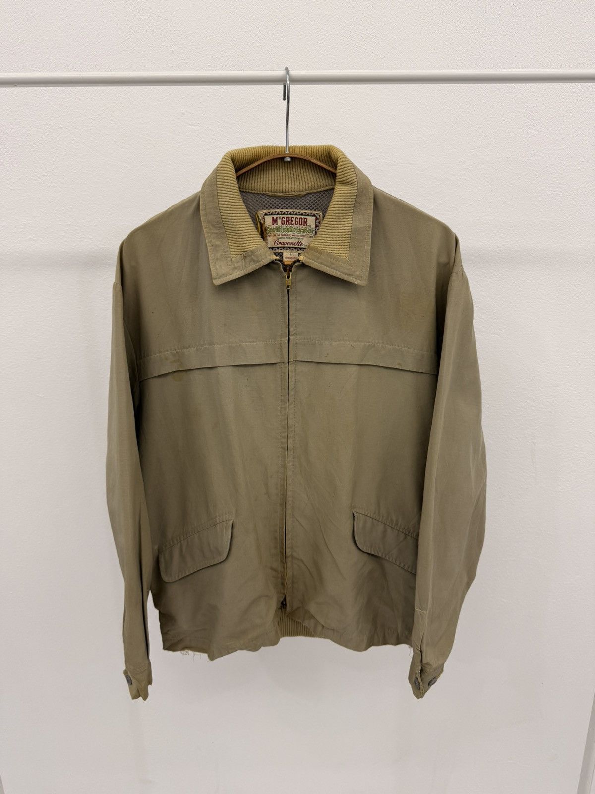 McGregor VTG Distress RARE 50s McGregor Swift Copper Zipper Jacket Size US M / EU 48-50 / 2 - 1 Thumbnail