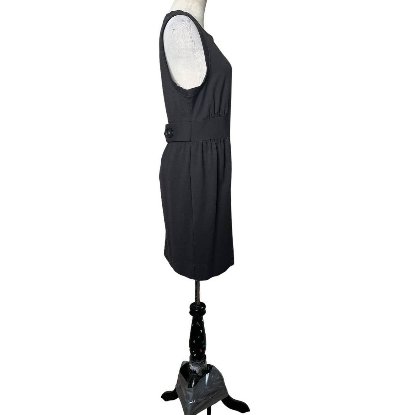 Theory Theory chocolate brown sleeveless mini dress size Medium Size M / US 6-8 / IT 42-44 - 4 Thumbnail