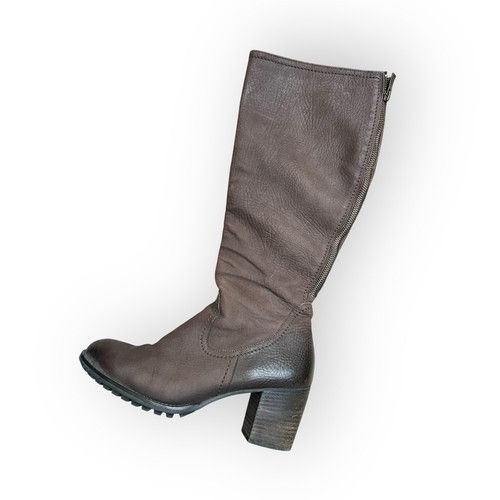 Other Paul Green Size 5.5 Dual Zip Tall Boots Women's Brown Leathe Size US 5.5 / IT 35.5 - 1 Thumbnail