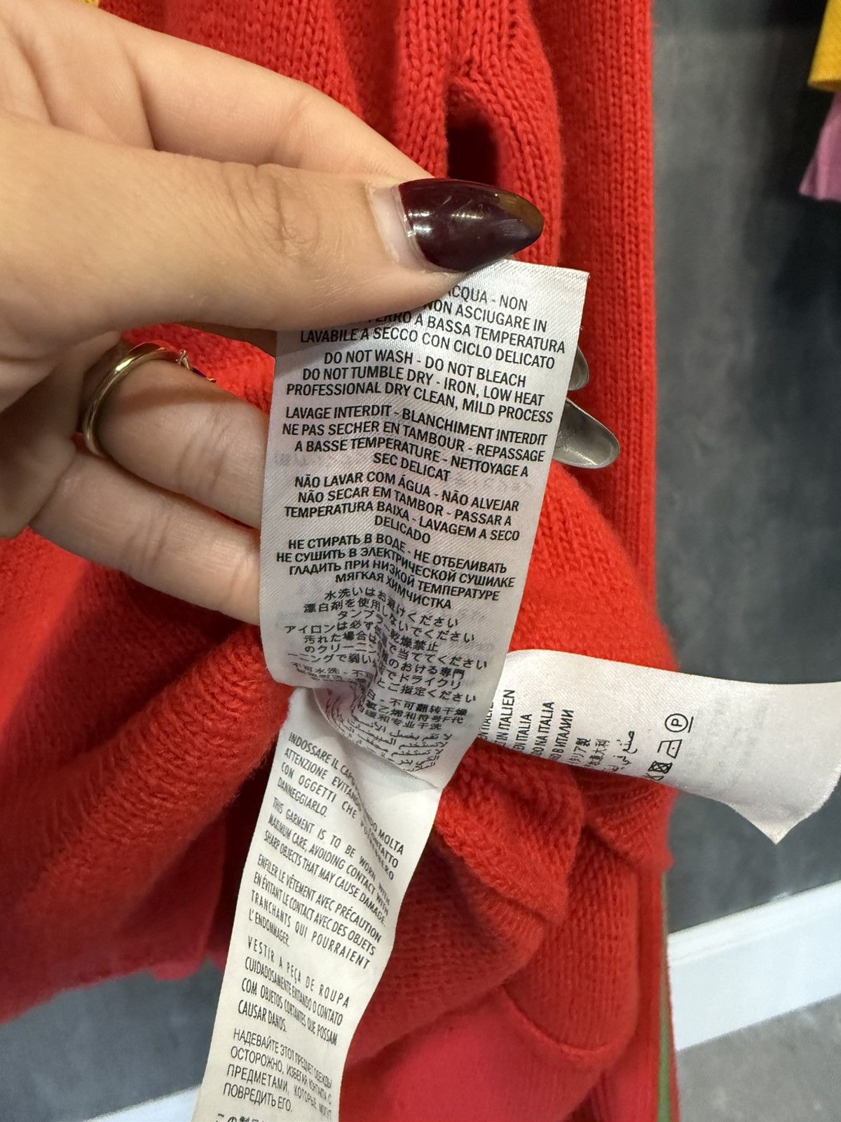 Gucci GUCCI BLIND FOR LOVE KNITWEAR SIZE XXXL Size US XXL / EU 58 / 5 - 10 Thumbnail