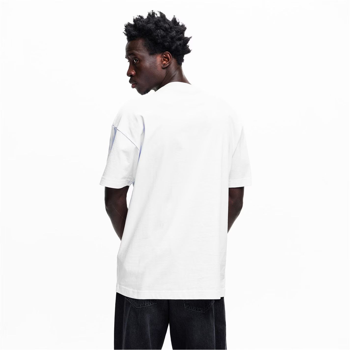 Palm Angels o1g2r1mq0426 Ny Mono T-Shirt in White Size US XXL / EU 58 / 5 - 4 Thumbnail