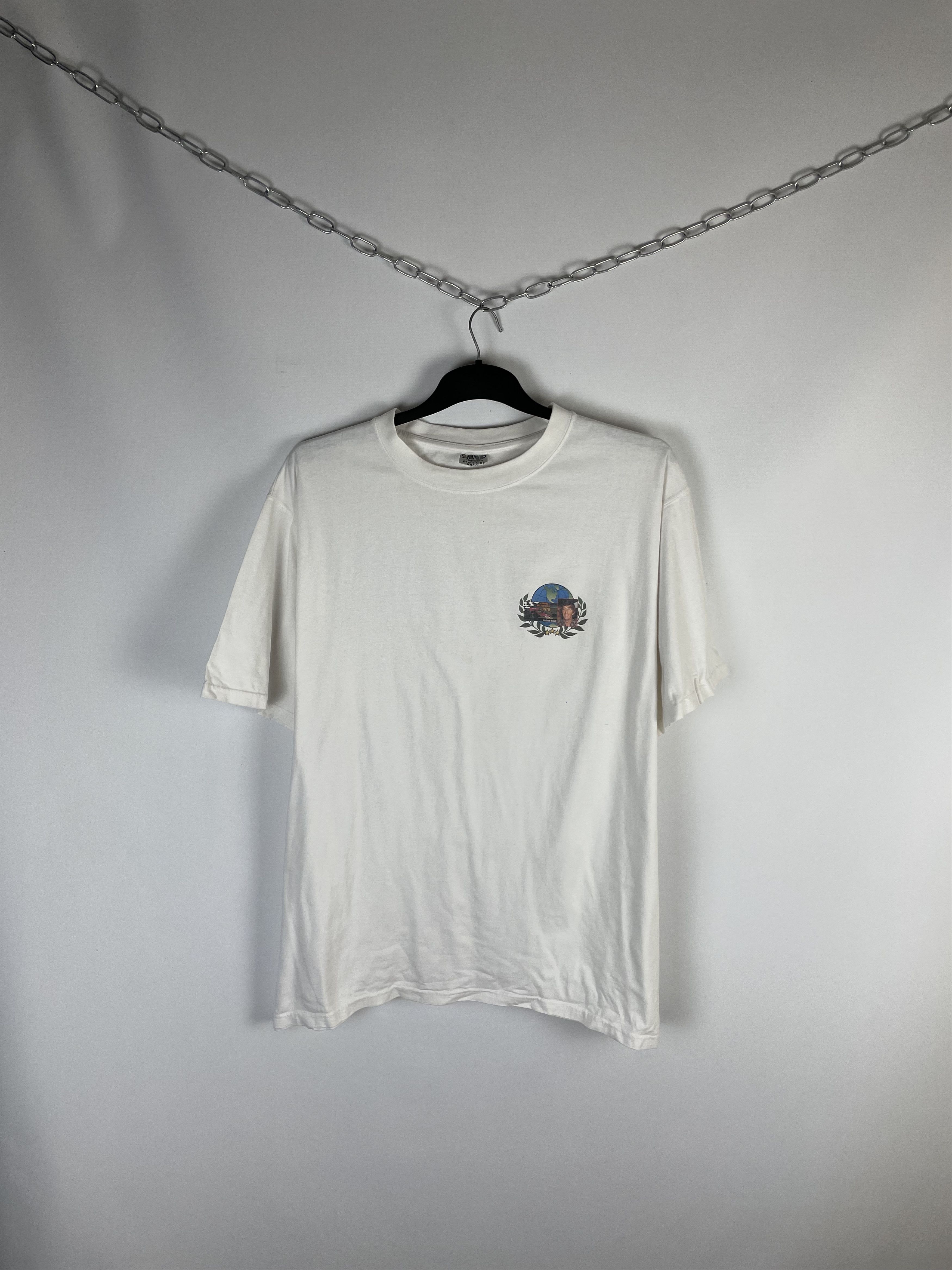 Formula 1 Vintage Jochen F1 White Tee Size US XXL / EU 58 / 5 - 1 Thumbnail