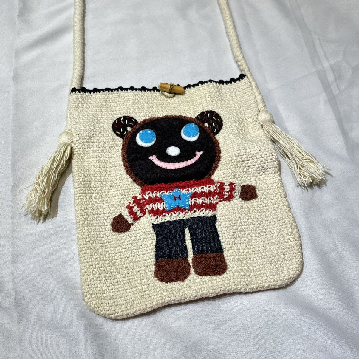 Hysteric Glamour 90s Early Hysteric Glamour Crochet Doll Crossbody Bag Size ONE SIZE - 3 Thumbnail