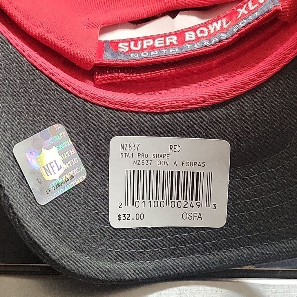 Reebok Super Bowl XL v, North Texas 2011 One Size Fits All Hats Size ONE SIZE - 4 Thumbnail
