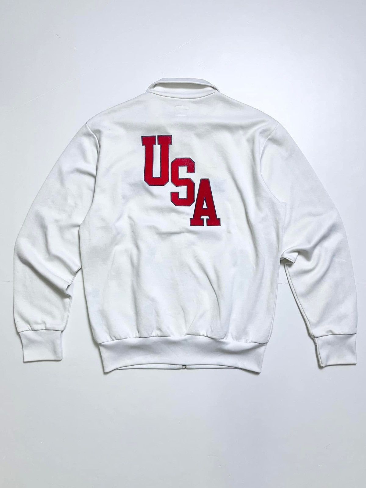 Adidas VTG adidas Track Jacket FIFA USA White Size US S / EU 44-46 / 1 - 7 Thumbnail