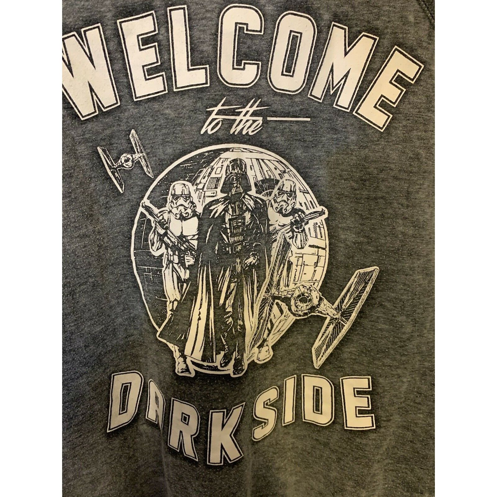 Star Wars Welcome To The Dark Side Sweat Men’s Sz L STAR WARS Darth Va Size US L / EU 52-54 / 3 - 4 Thumbnail