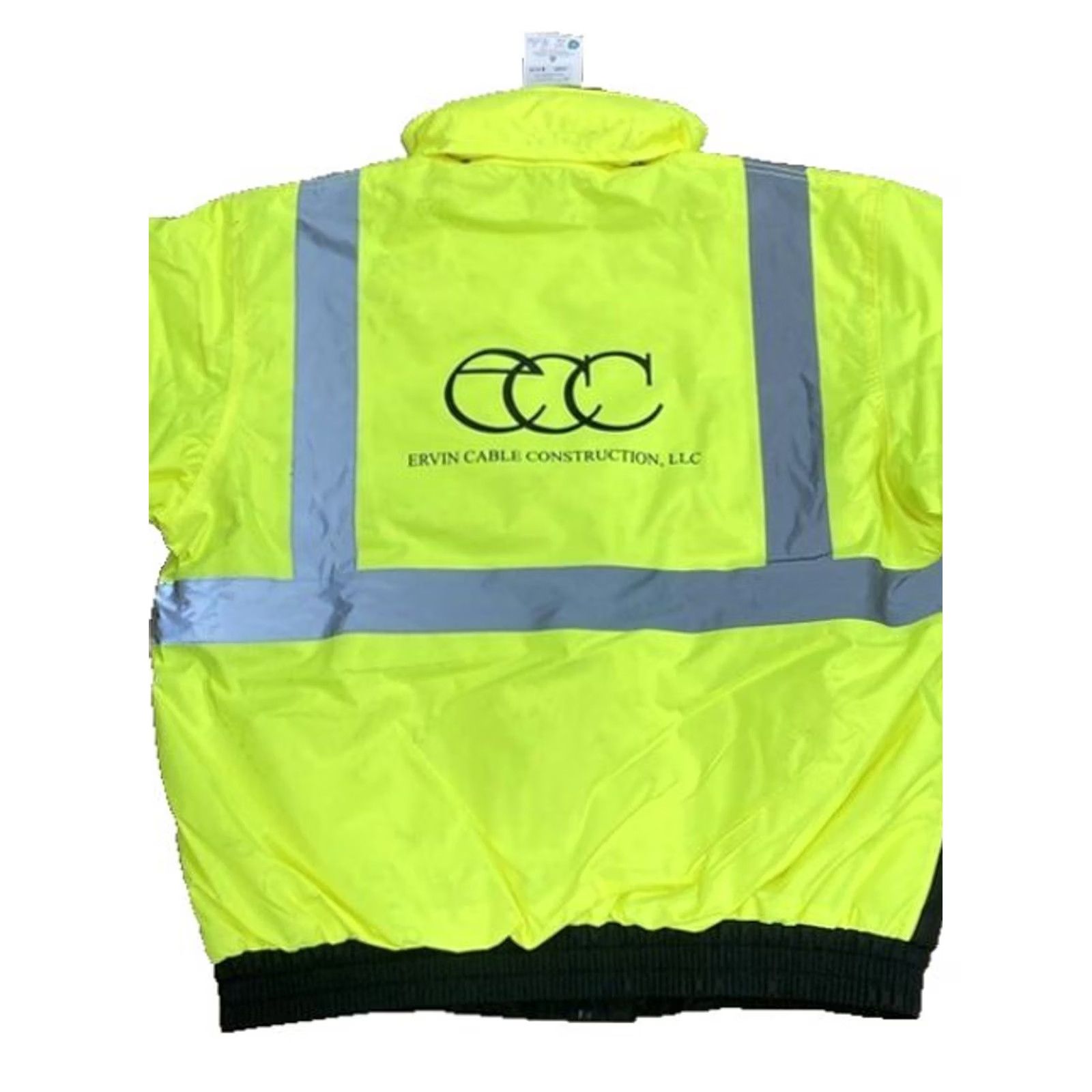 Vintage GSS Reflective Safety Jacket, Class 3 Hi Vis Bomber Winter Jacket, Lime Medium, Men, Jacket Size US M / EU 48-50 / 2 - 4 Thumbnail