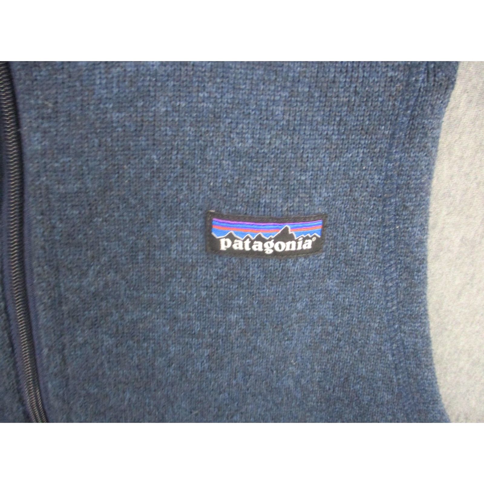Patagonia Patagonia Vest Womens Medium Blue Fleece Full Zip Solus Logo Better Sweater Vest Size M / US 6-8 / IT 42-44 - 2 Thumbnail