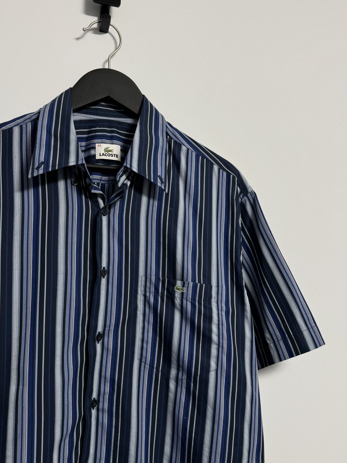 Lacoste Lacoste Button Up T-Shirt Vintage Y2K style Size US L / EU 52-54 / 3 - 2 Thumbnail