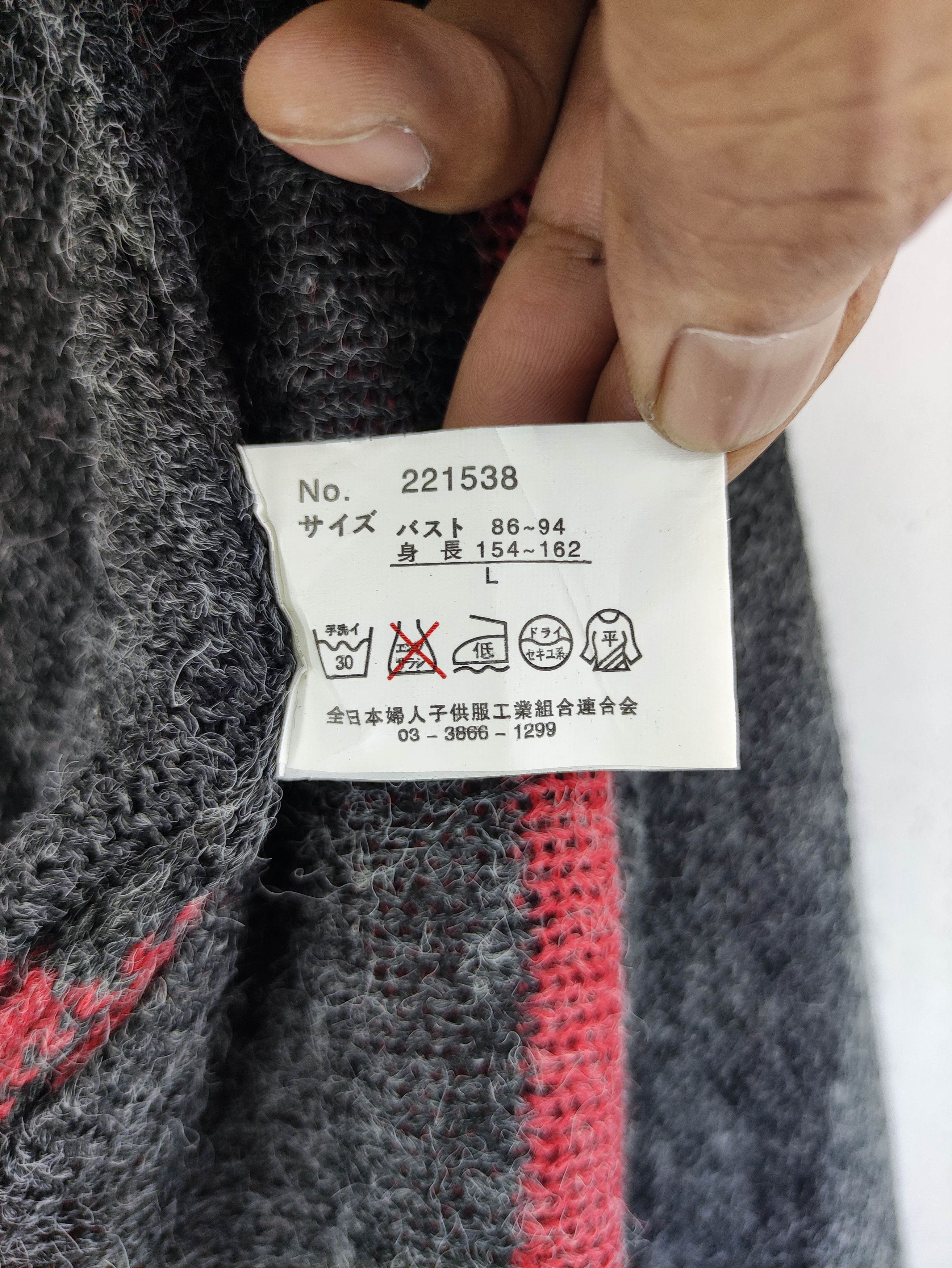 Japanese Brand Vintage Pancho Wool knit Size ONE SIZE - 5 Thumbnail