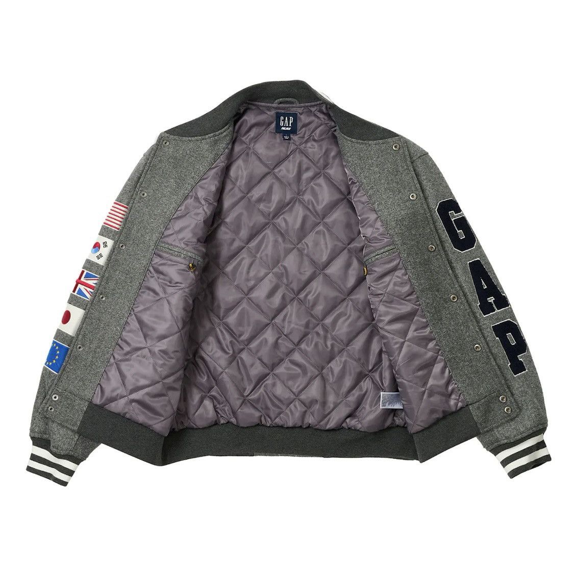 Gap × Palace Palace x Gap Varsity Jacket Size US S / EU 44-46 / 1 - 3 Thumbnail