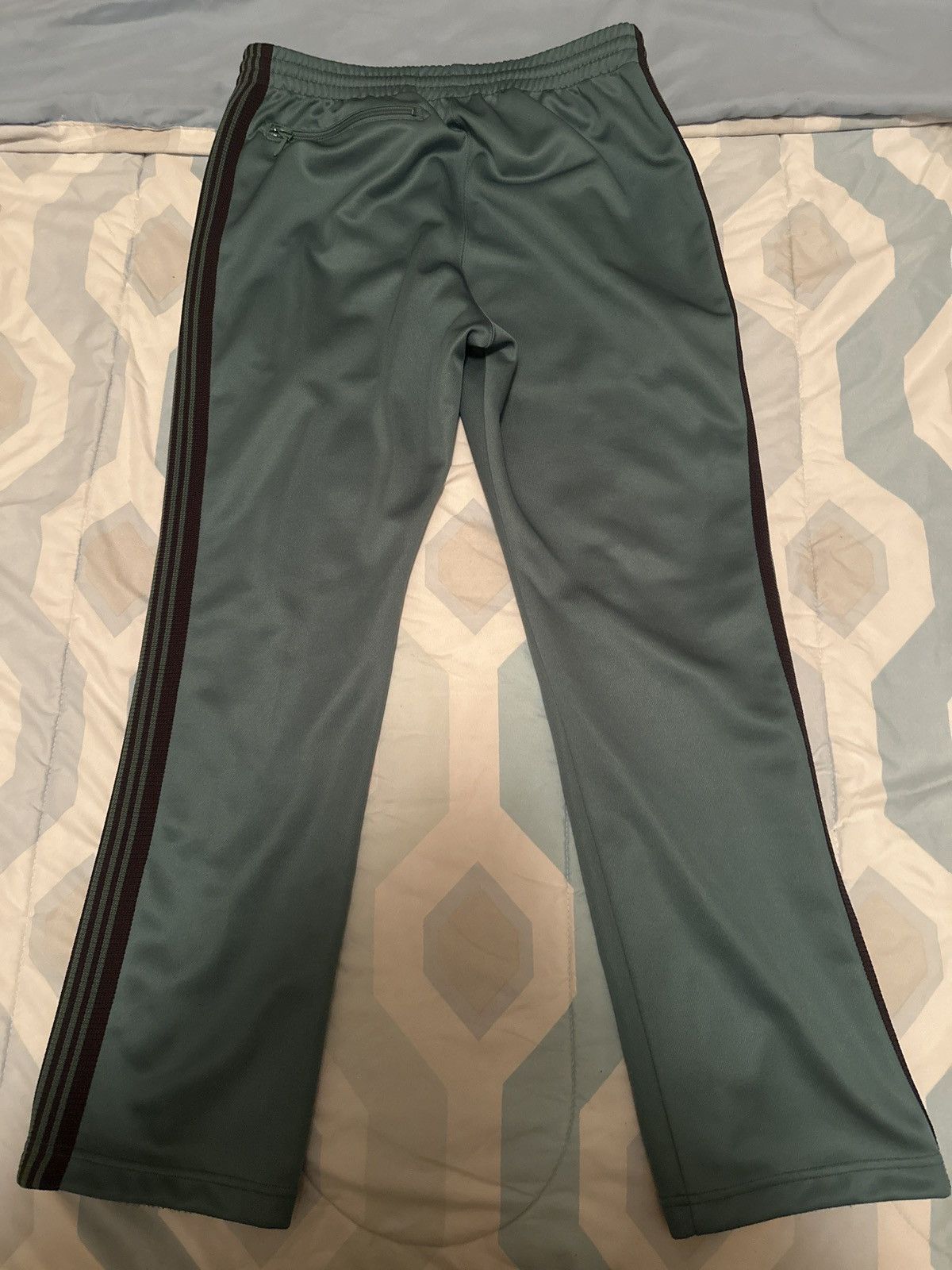 Needles Needles Green Narrow Sweatpants Size US 32 / EU 48 - 14 Thumbnail