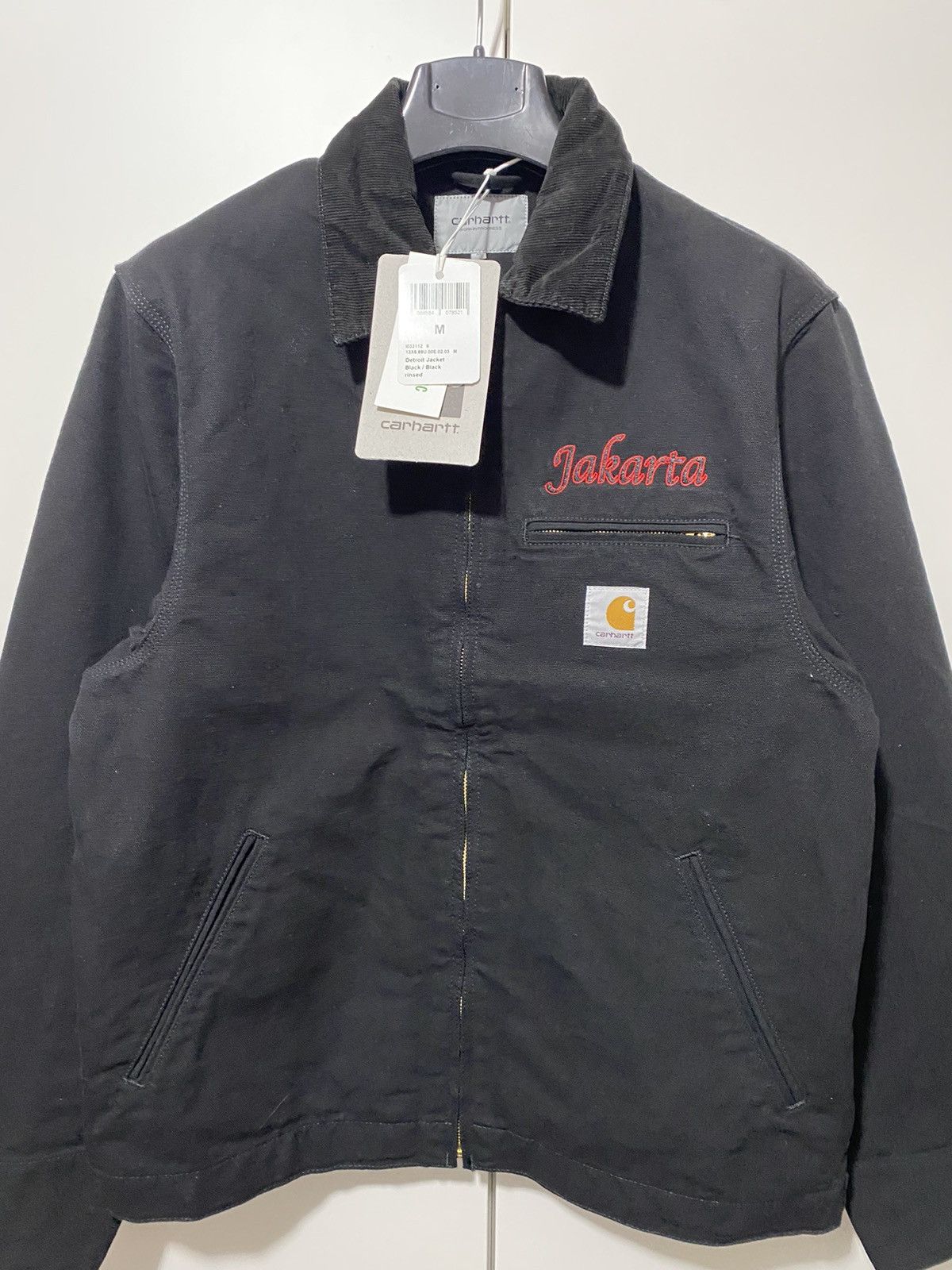 Carhartt Wip Open Store Jakarta Detroit Jacket, M, black,