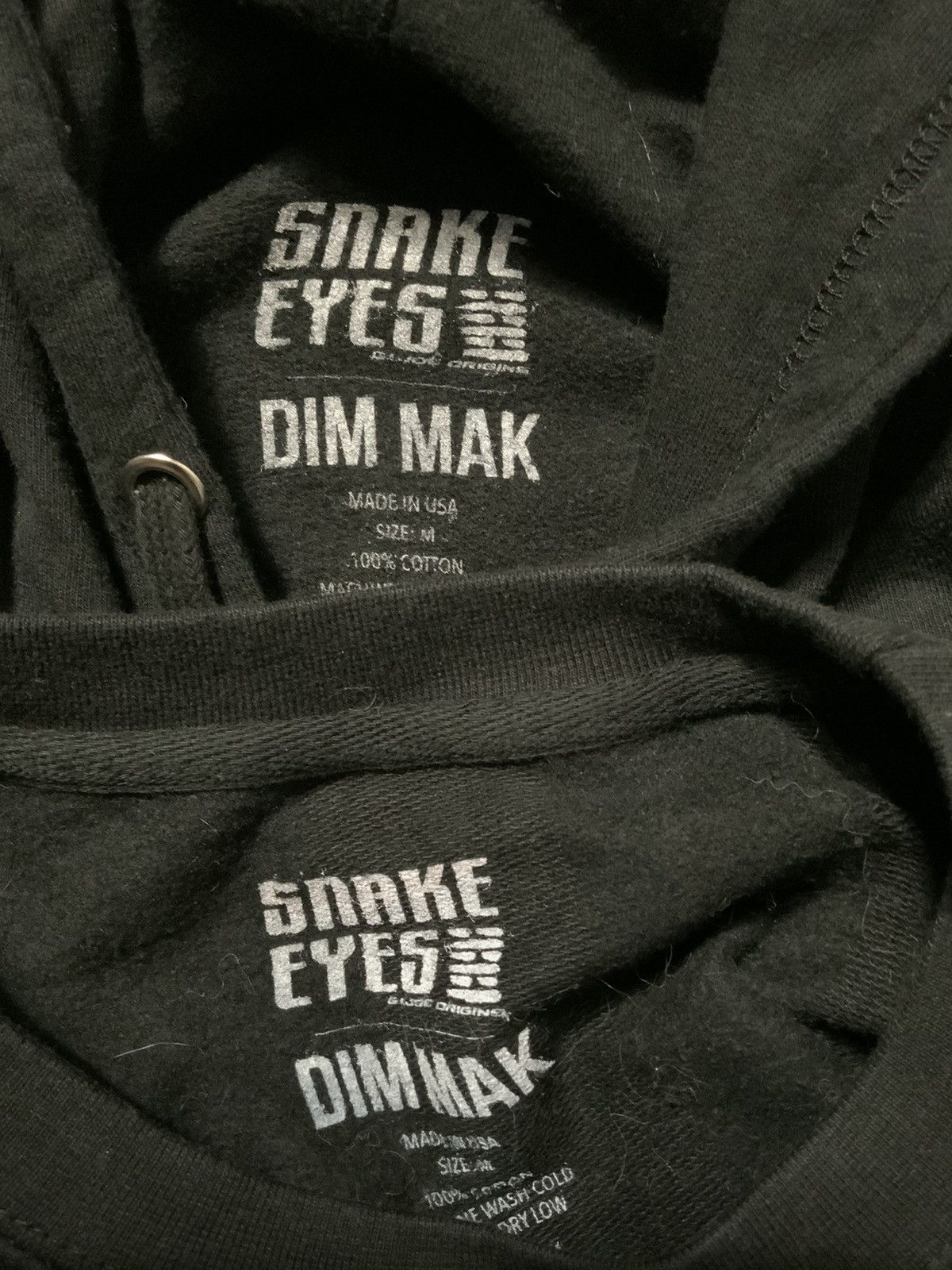Other Lot Of 2 Dim Mak GI Joe Orgins Snake Eyes Steve Aoki Hoodie Size US M / EU 48-50 / 2 - 2 Thumbnail