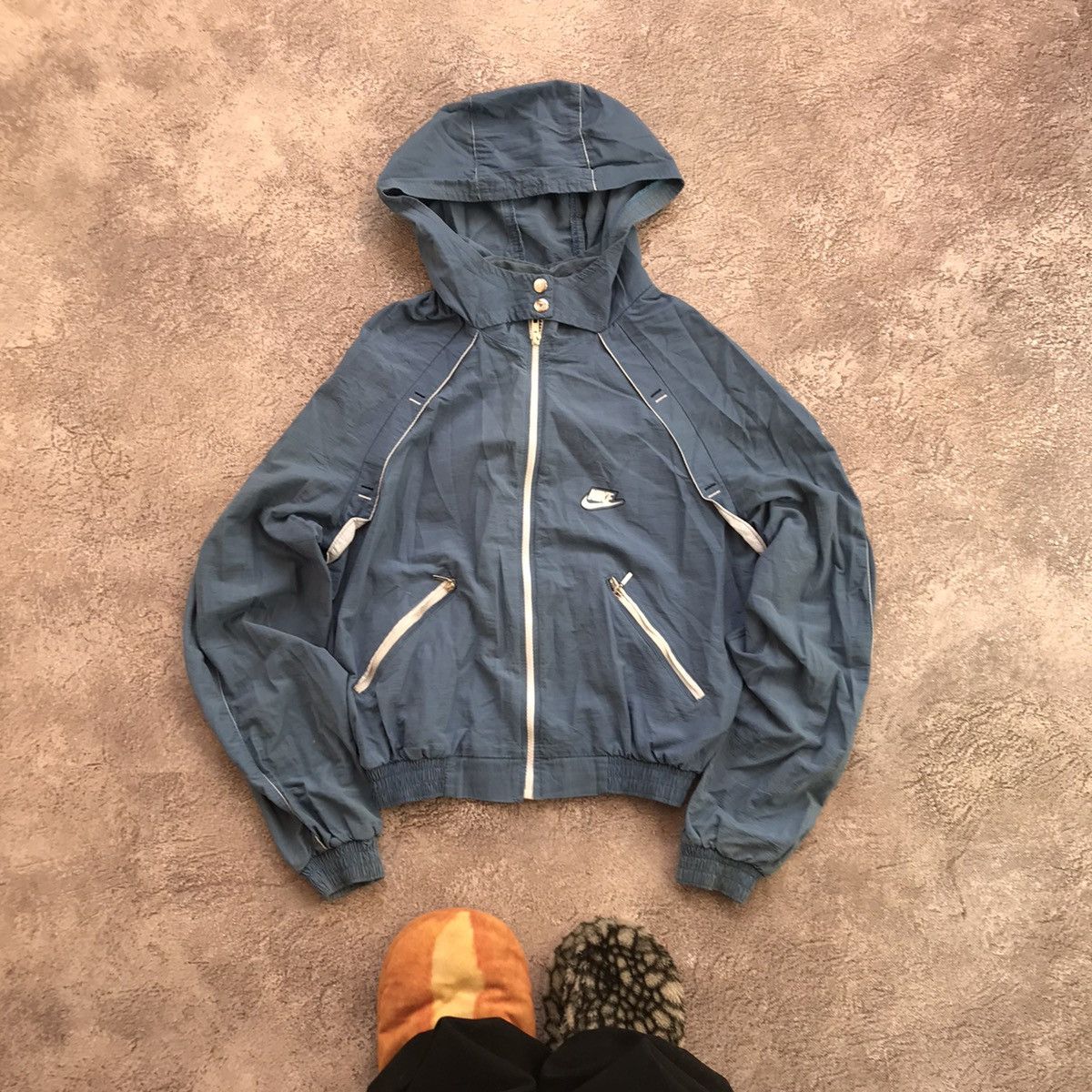 Vintage Vintage Nike Windbreaker Jacket Y2K Streetwear Skate Baggy M Size M / US 6-8 / IT 42-44 - 1 Thumbnail