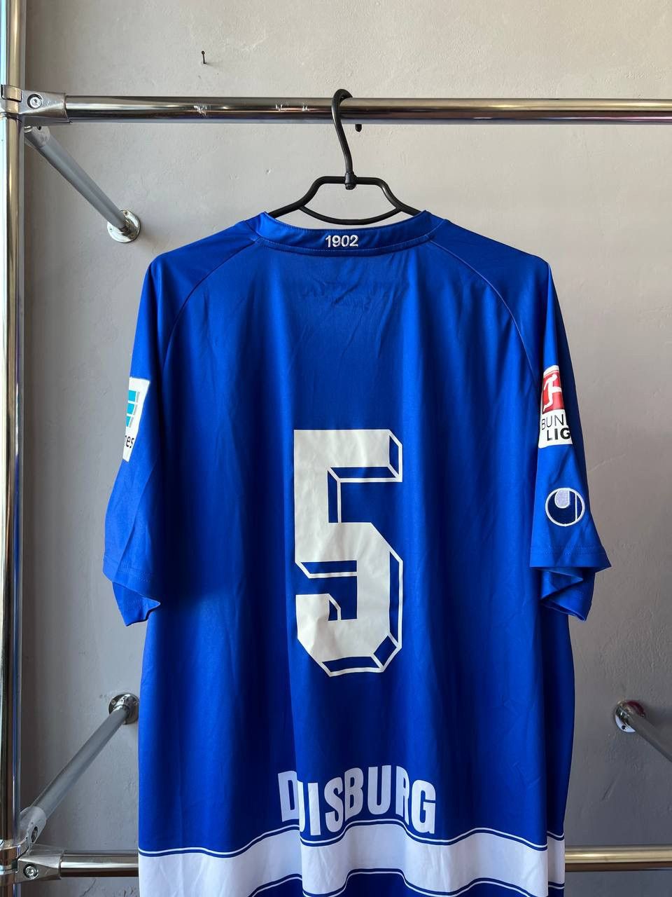 Sports Specialties 2015/16 MSV DUISBURG MATCH WORN #5 SOCCER JERSEY SHIRT 4XL Size US XXL / EU 58 / 5 - 12 Thumbnail