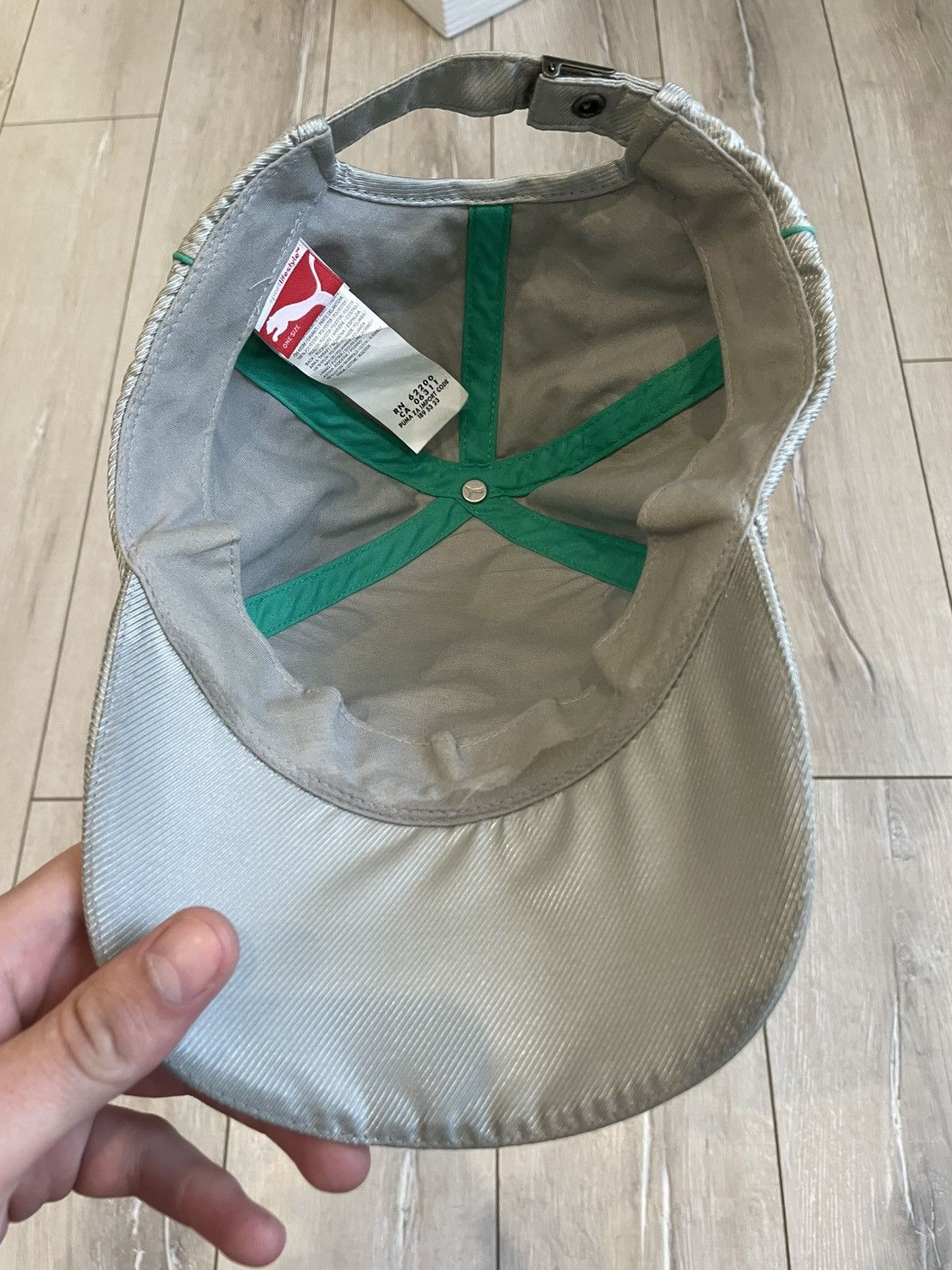 Mercedes-Benz × Puma AMG Petronas F1 MERCEDES BENZ x PUMA RARE RACING SILVER CAP Size ONE SIZE - 7 Thumbnail