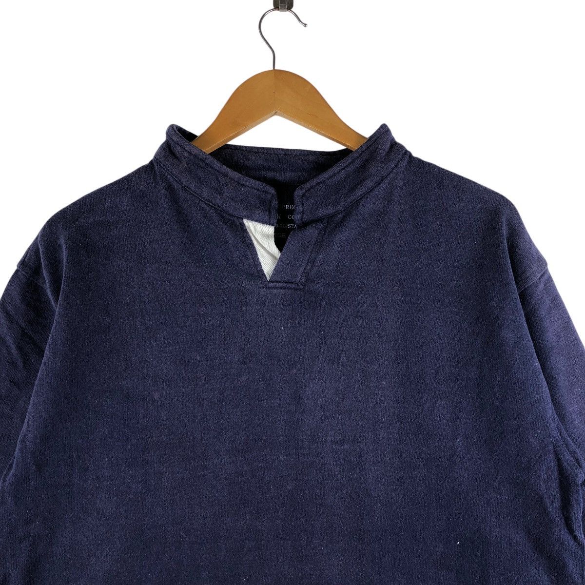 Indigo × Japanese Brand Vintage MATHAMK Collection Pure Indigo Sweatshirt Heavy Size US L / EU 52-54 / 3 - 2 Thumbnail