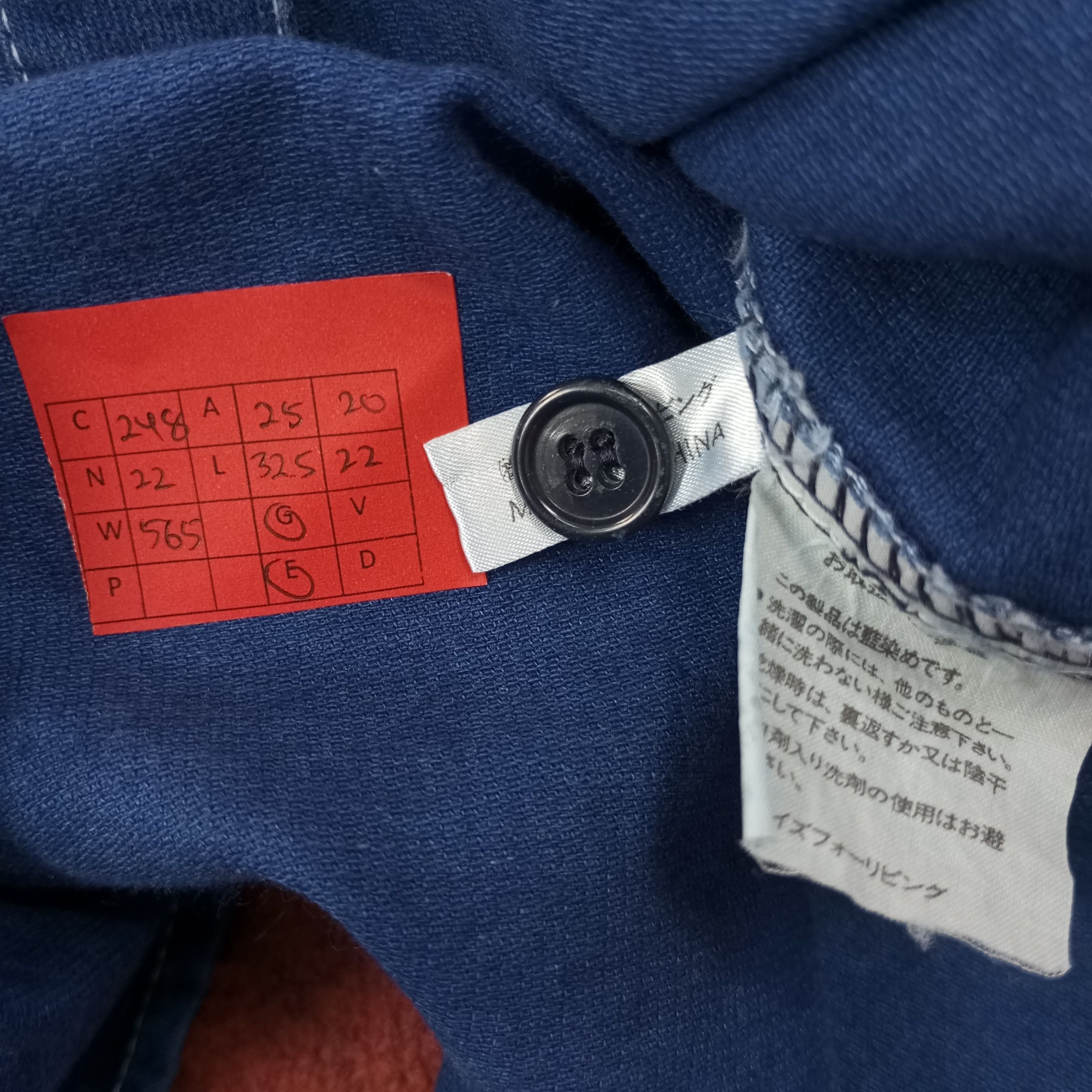 Yohji Yamamoto Y's For Living by Yohji Yamamoto Designer Jacket c248n22 Size US XL / EU 56 / 4 - 9 Thumbnail