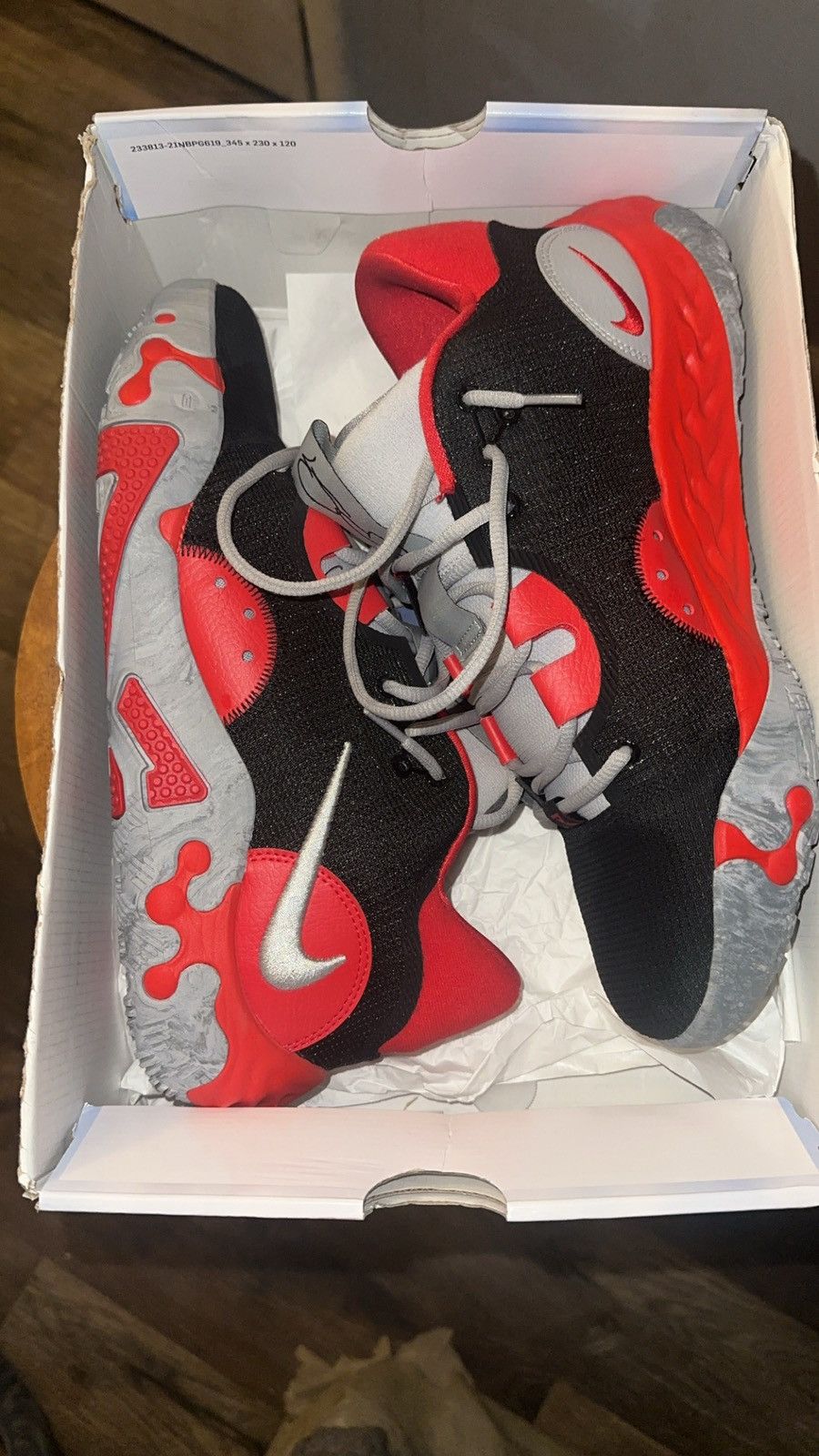 Nike Nike PG 6 “Bred” Size US 10.5 / EU 43-44 - 5 Thumbnail