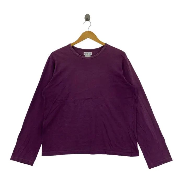 agnes b. Vintage AGNES B. PARIS HOMME Natural Dye Tee Shirt Size US L / EU 52-54 / 3 - 1 Thumbnail